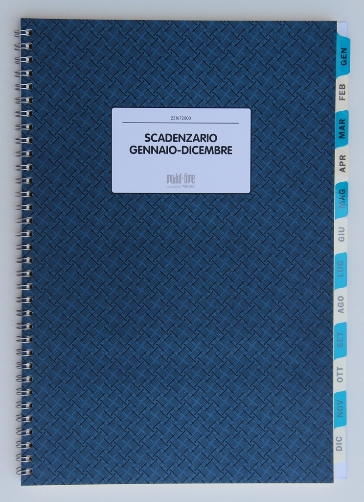 SCADENZARIO GENNAIO-DICEMBRE