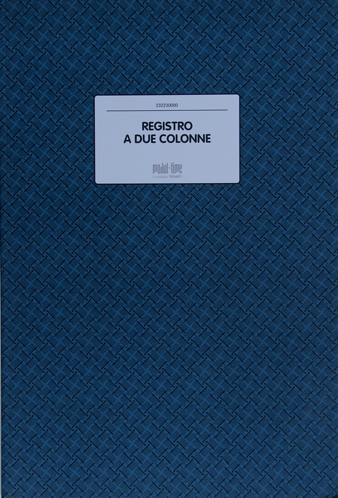 GIORNALE-REGISTRO 2 COLONNE