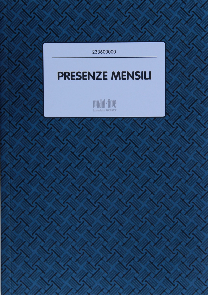 PRESENZE MENSILI