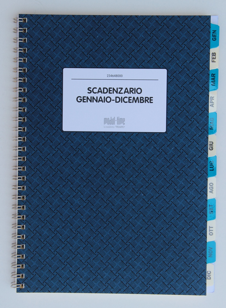 SCADENZARIO GENNAIO-DICEMBRE