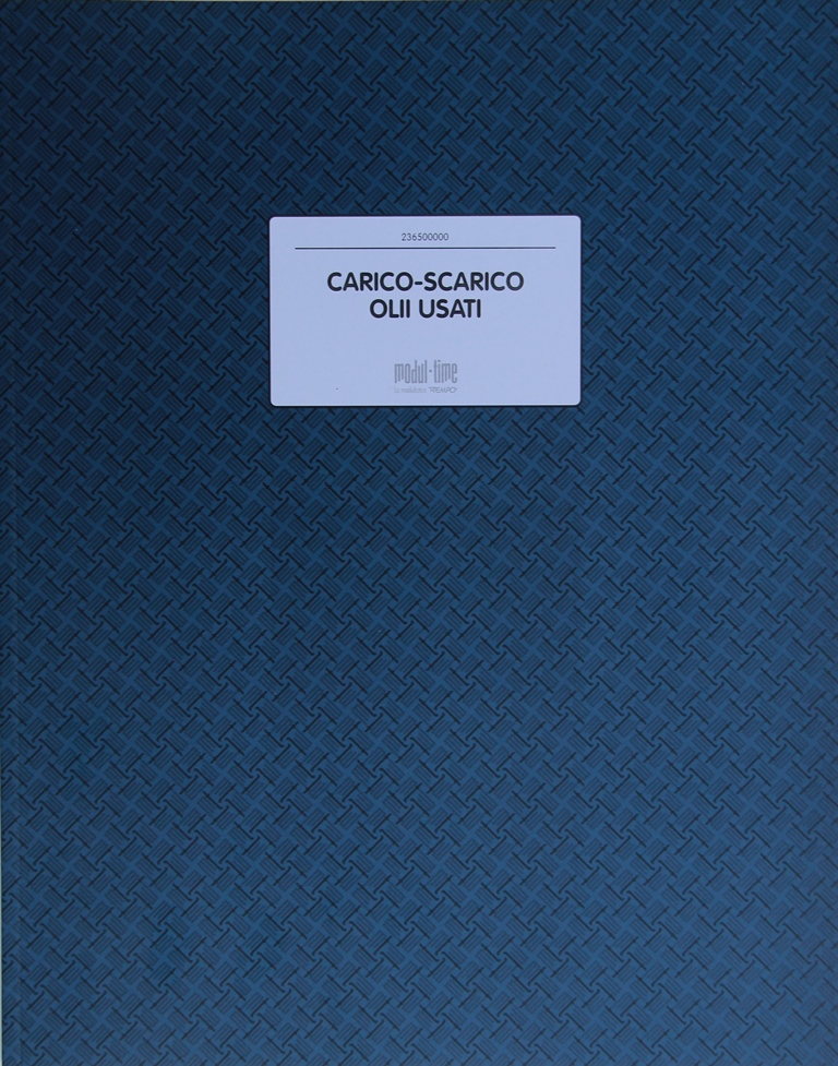 REGISTRO CARICO-SCARICO OLII USATI