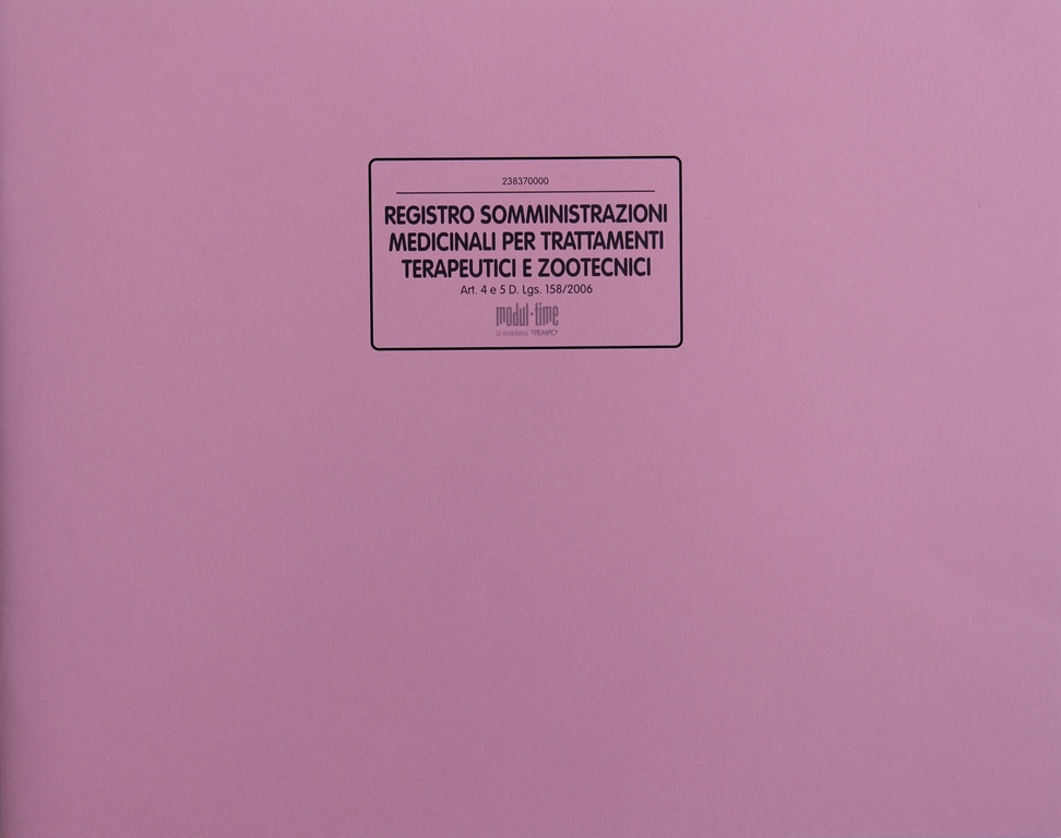 VETERINARI - SOMMINISTRAZIONE MEDICINALI (COPERTINA ROSA)