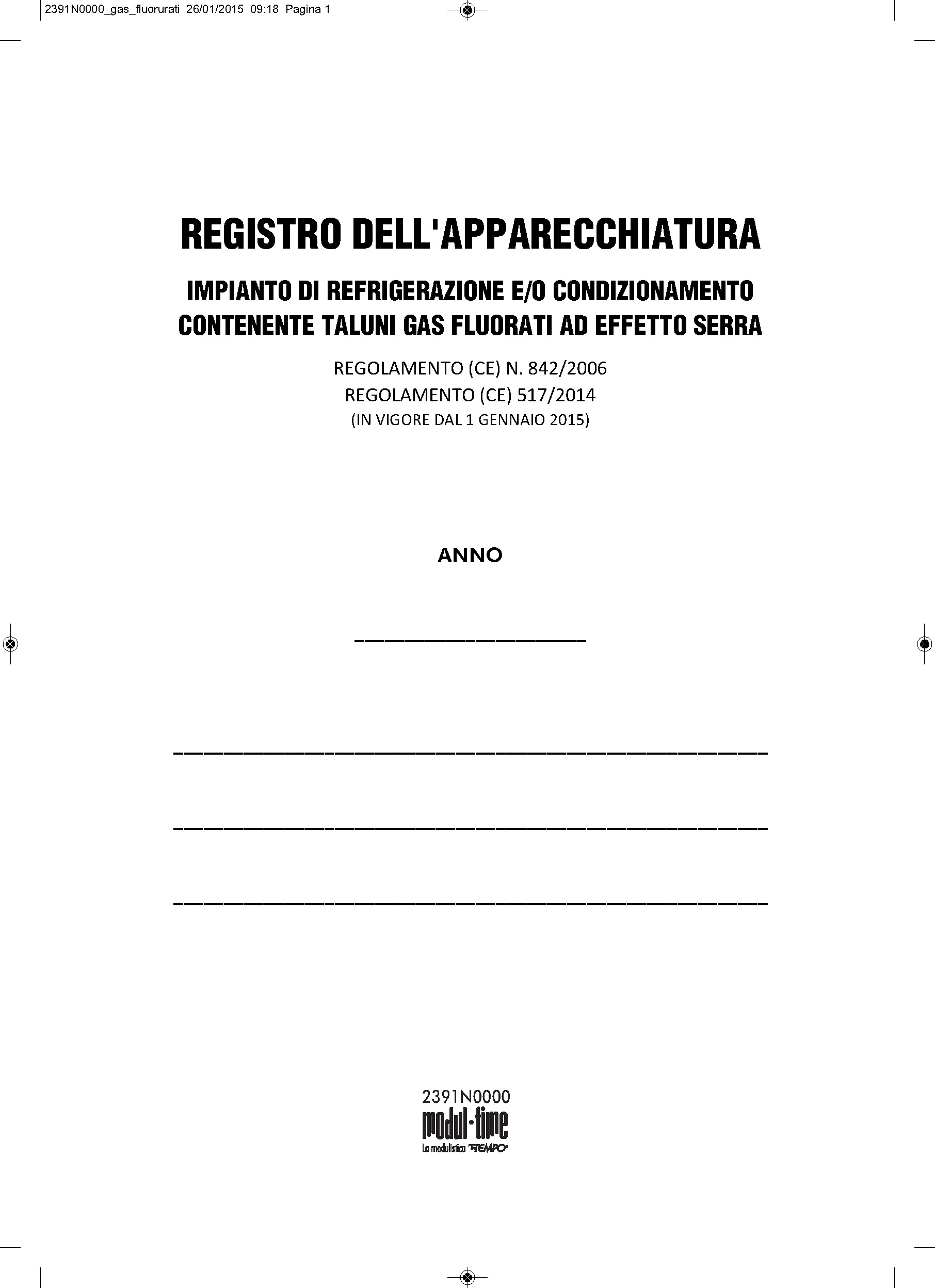 LIBRETTO IMPIANTI REFRIGERAZIONE