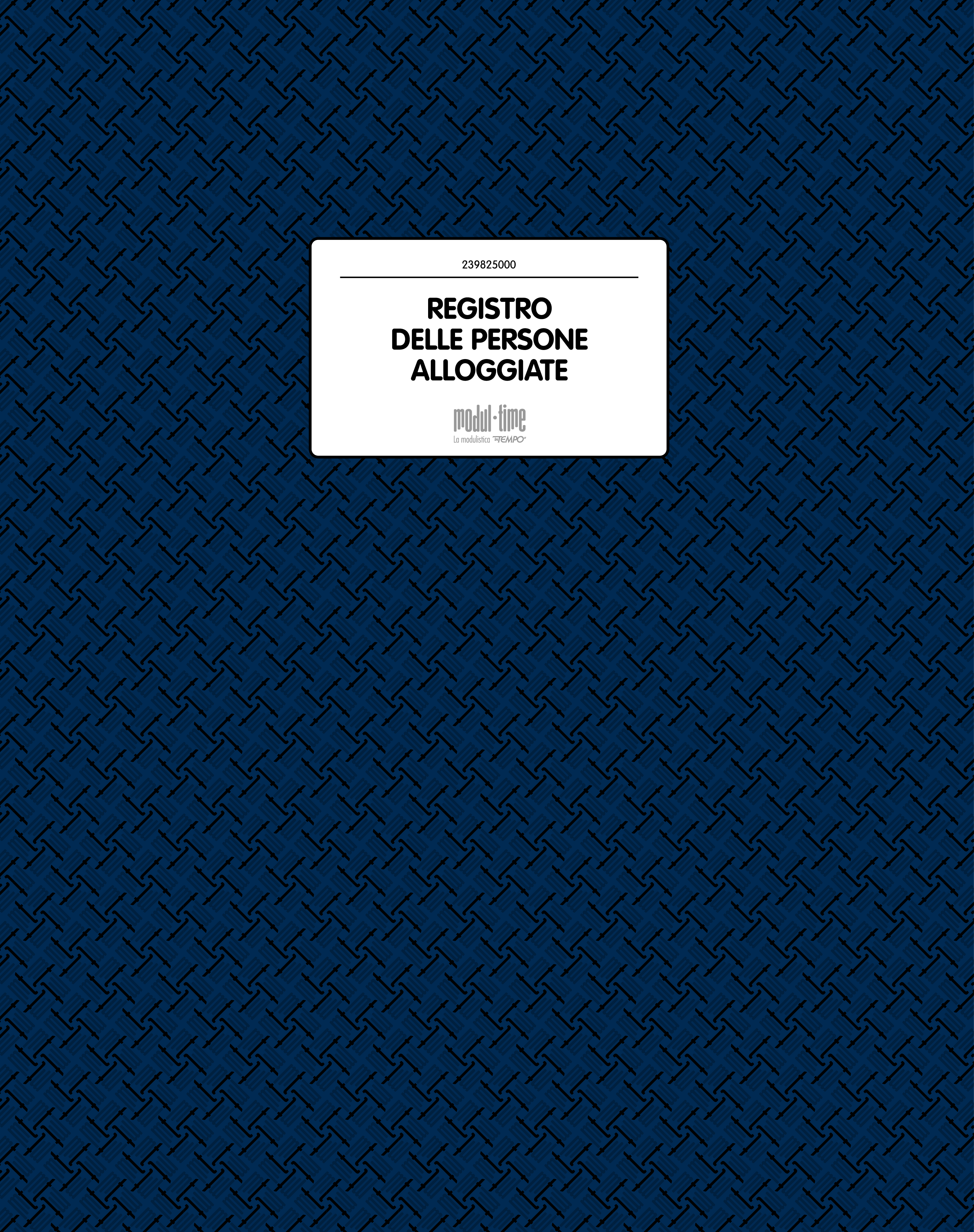 REGISTRO PERSONE ALLOGGIATE