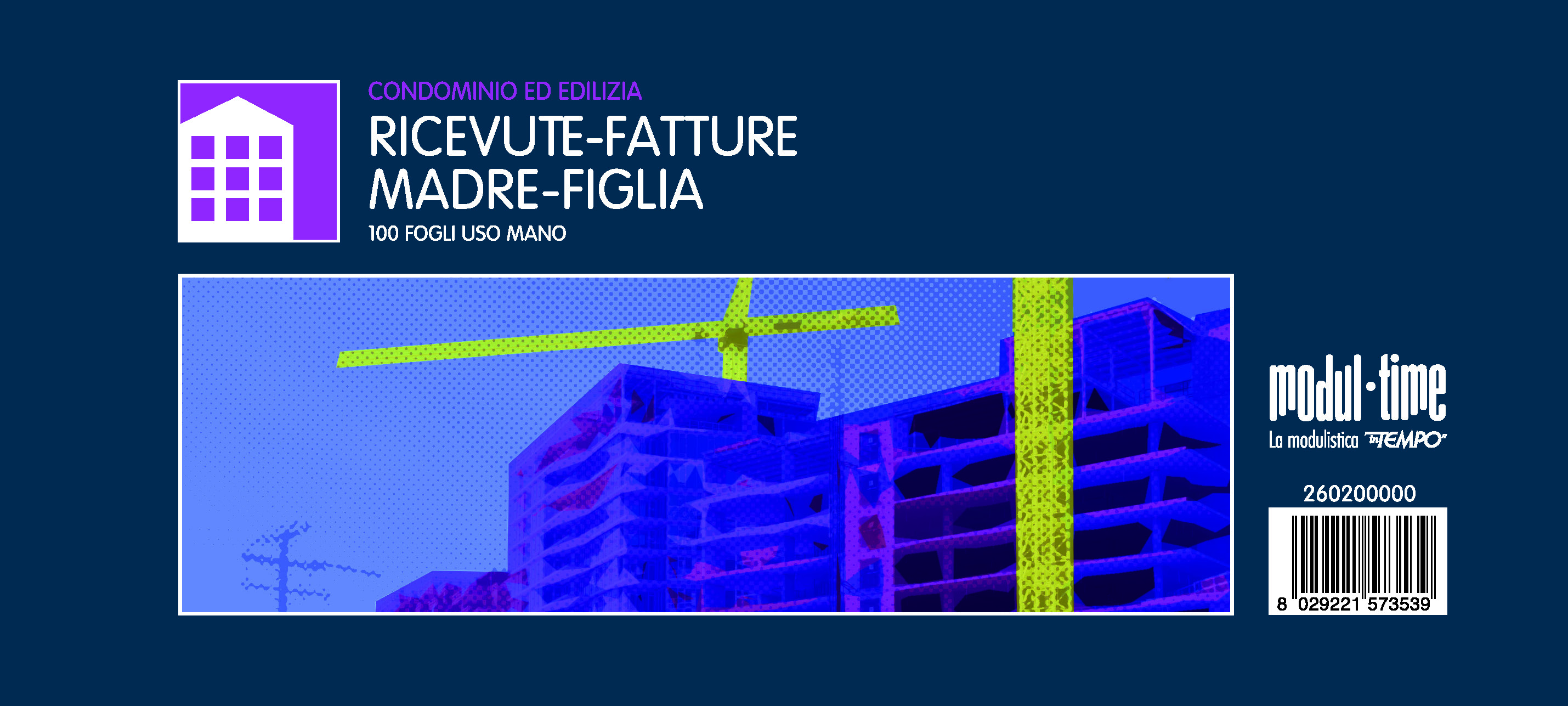 BLOCCO RICEVUTE-FATTURE MADRE-FIGLIA