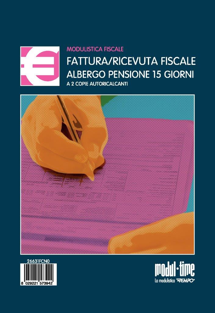 ALBERGO-PENSIONE RICEVUTA  FISCALE