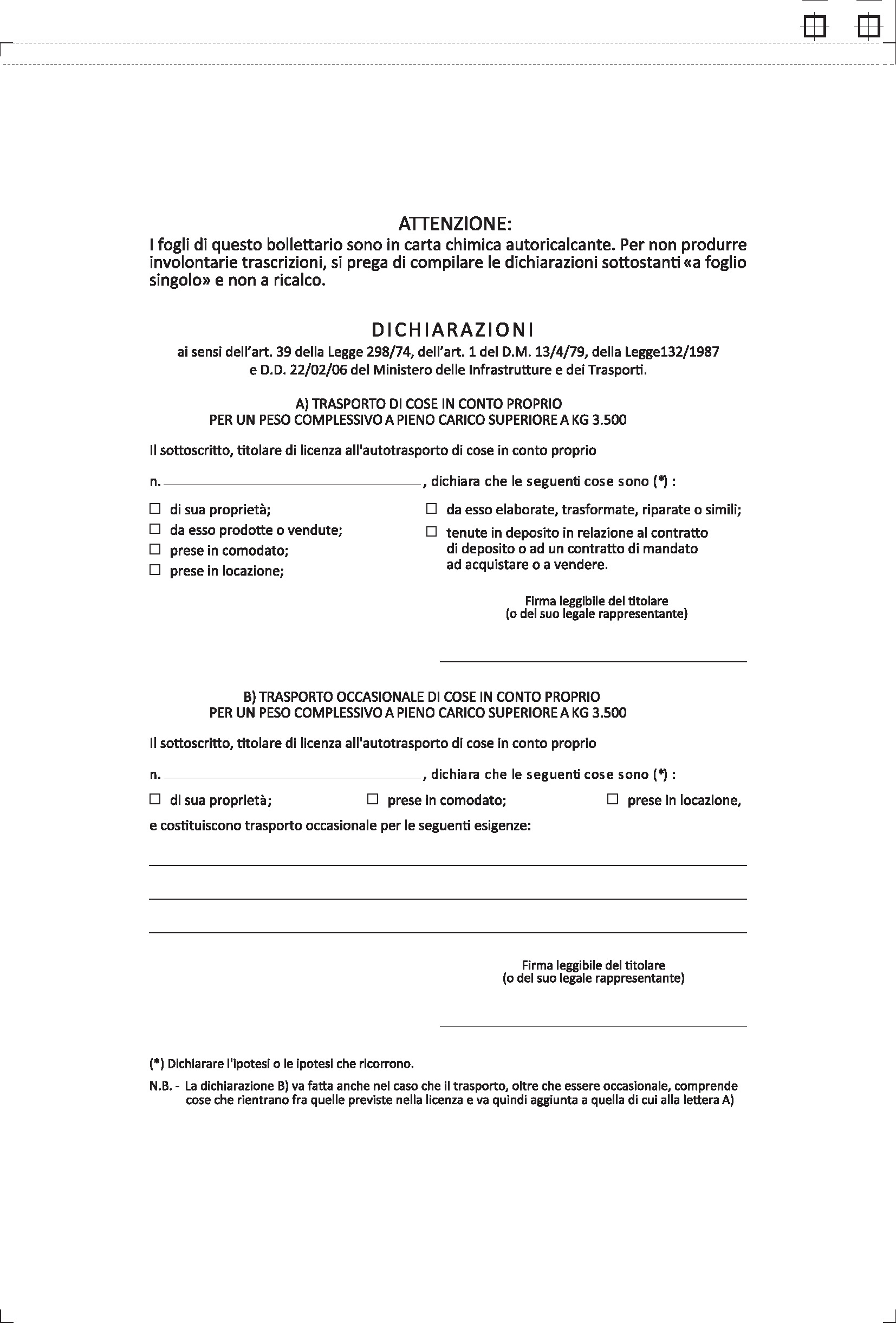 DDT DOCUMENTO DI TRASPORTO