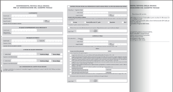 Delega per consultazione cassetto fiscale