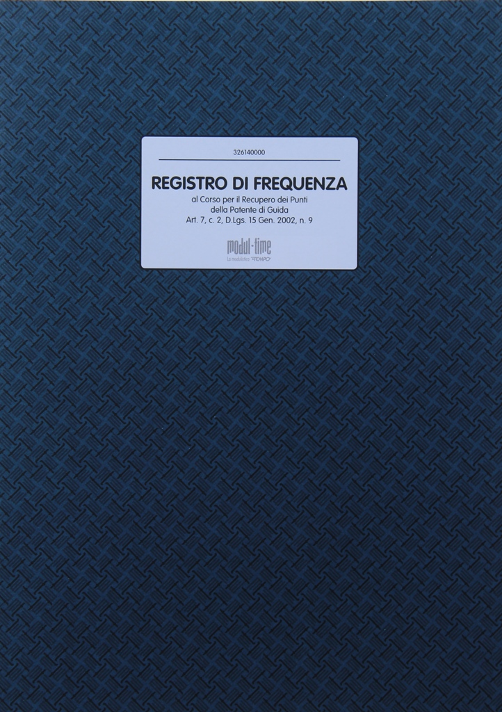 PATENTE - REGISTRO RECUPERO PUNTI
