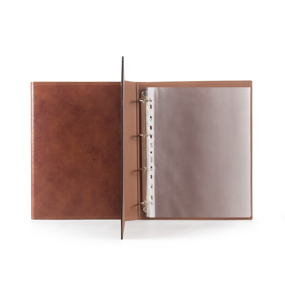 Cartella Ad Anelli A4 in Similpelle Archivio
