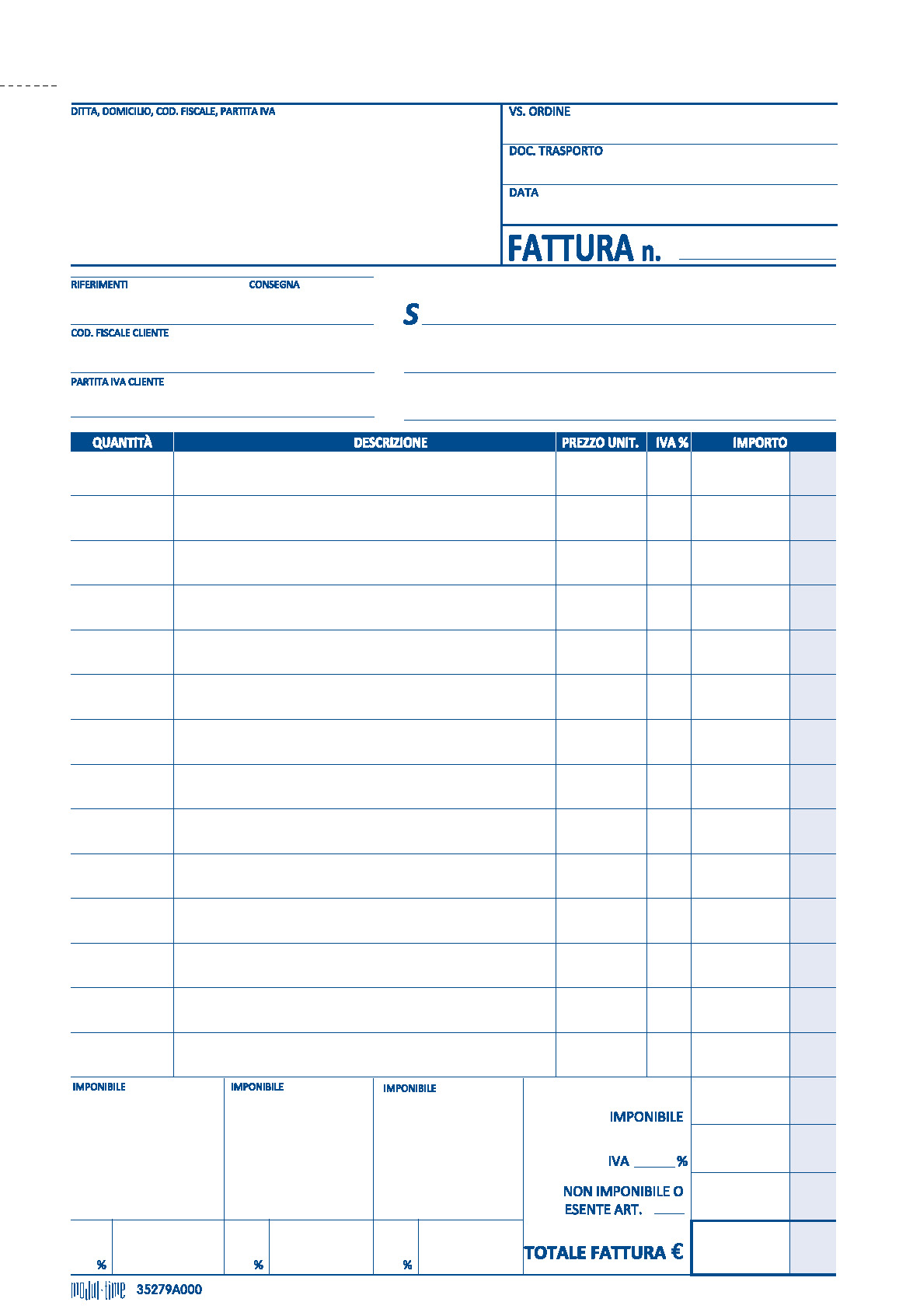 FATTURA GENERICA