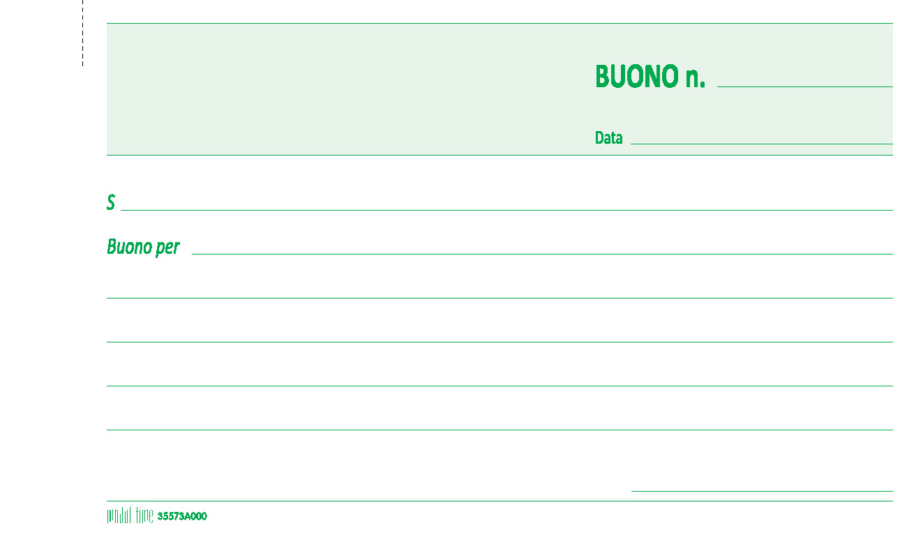 BUONO GENERICO