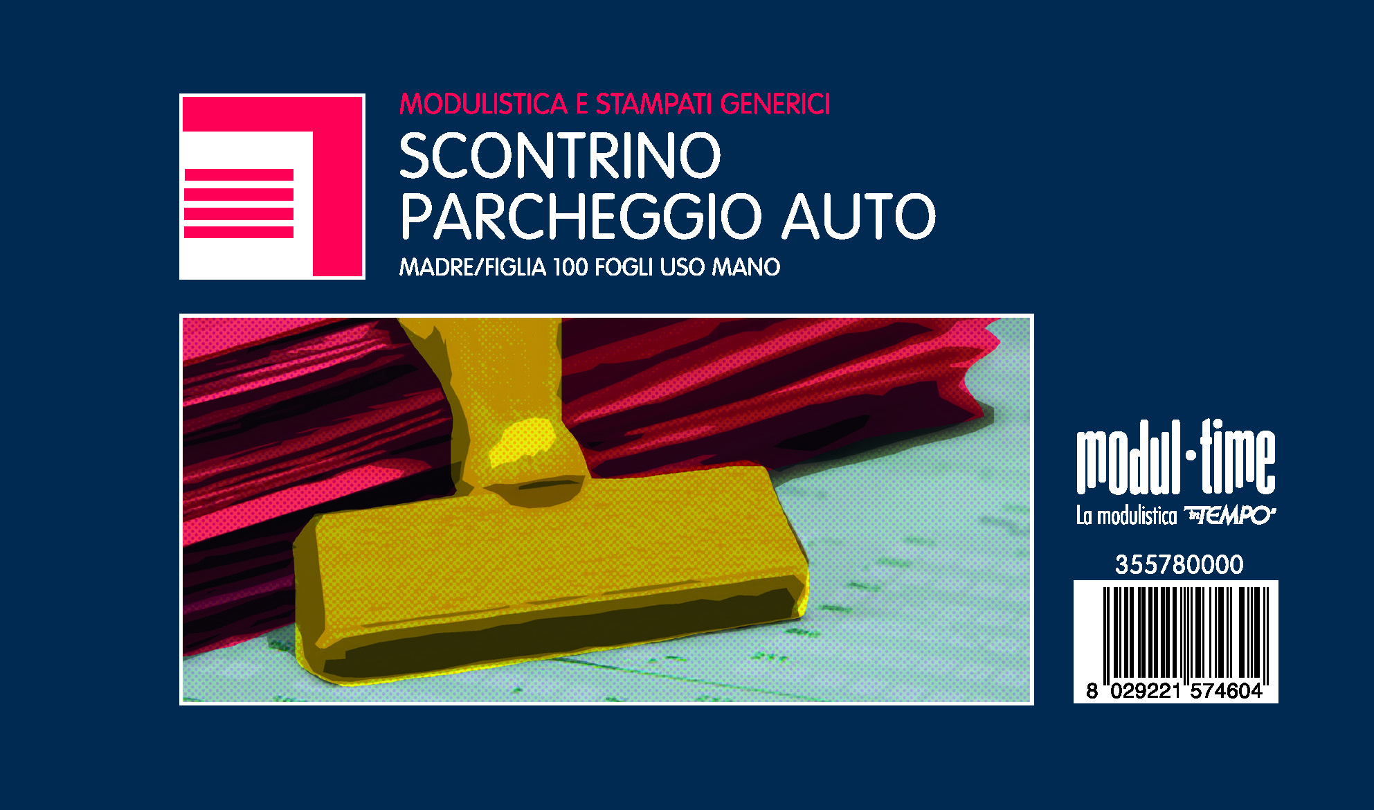 PARCHEGGIO-POSTEGGIO AUTO BLOCCO SCONTRINO MADRE-FIGLIA
