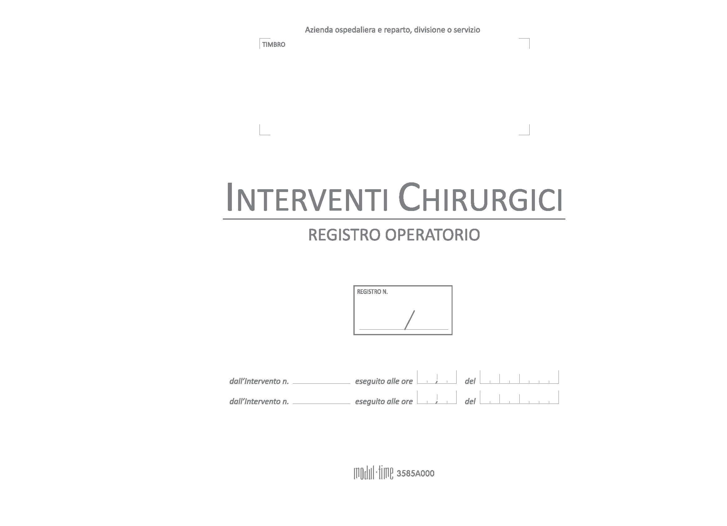 INTERVENTI CHIRURGICI