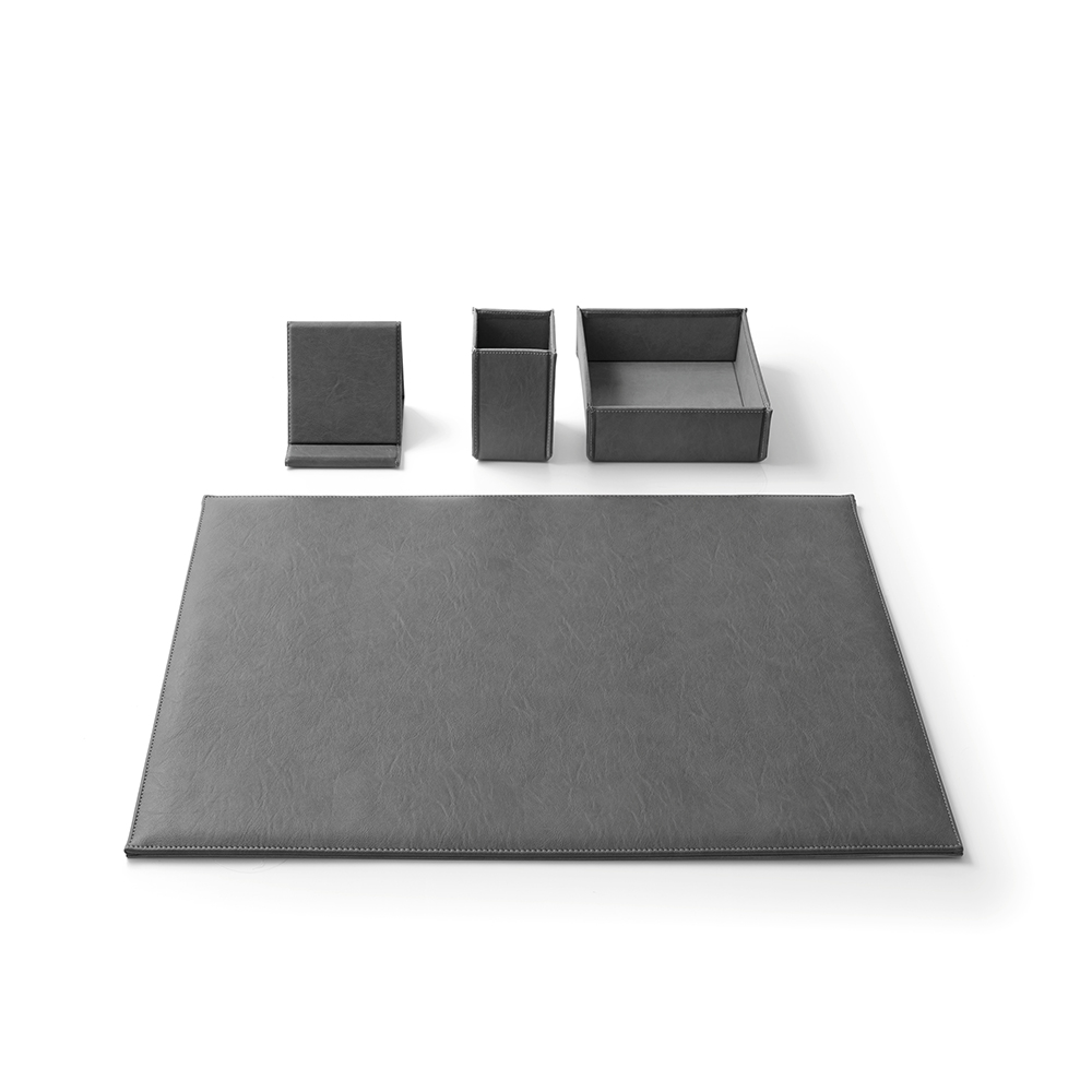 Servizio Da Scrittoio 60X40 4 Pezzi Charme in Pelle