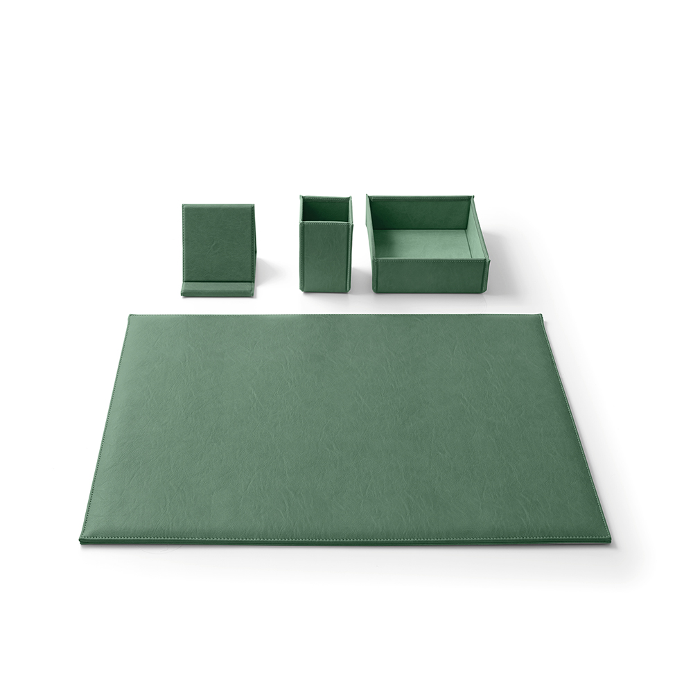 Servizio Da Scrittoio 60X40 4 Pezzi Charme in Pelle