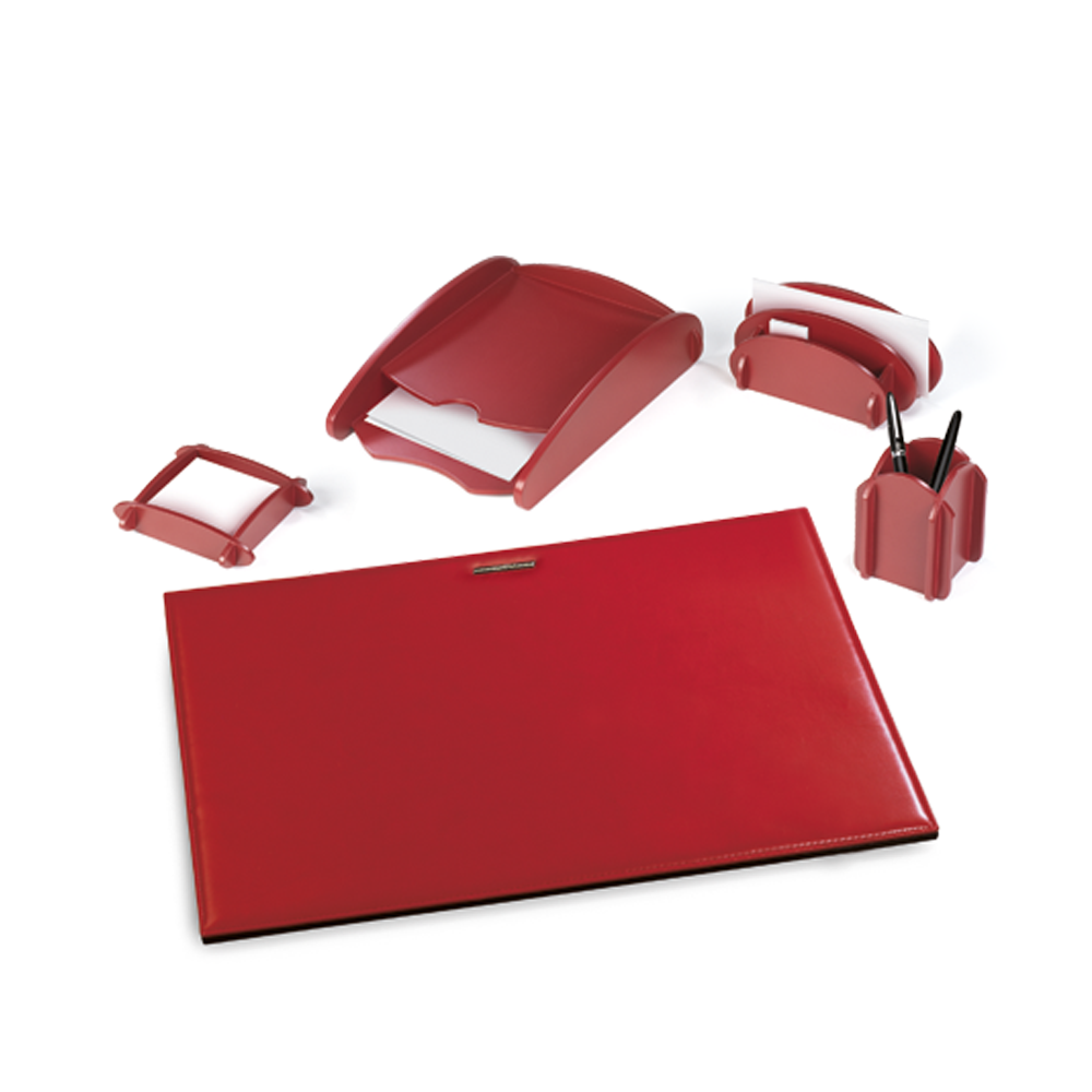 Desk Set with Wooden Accessories 5 pcs WOOD