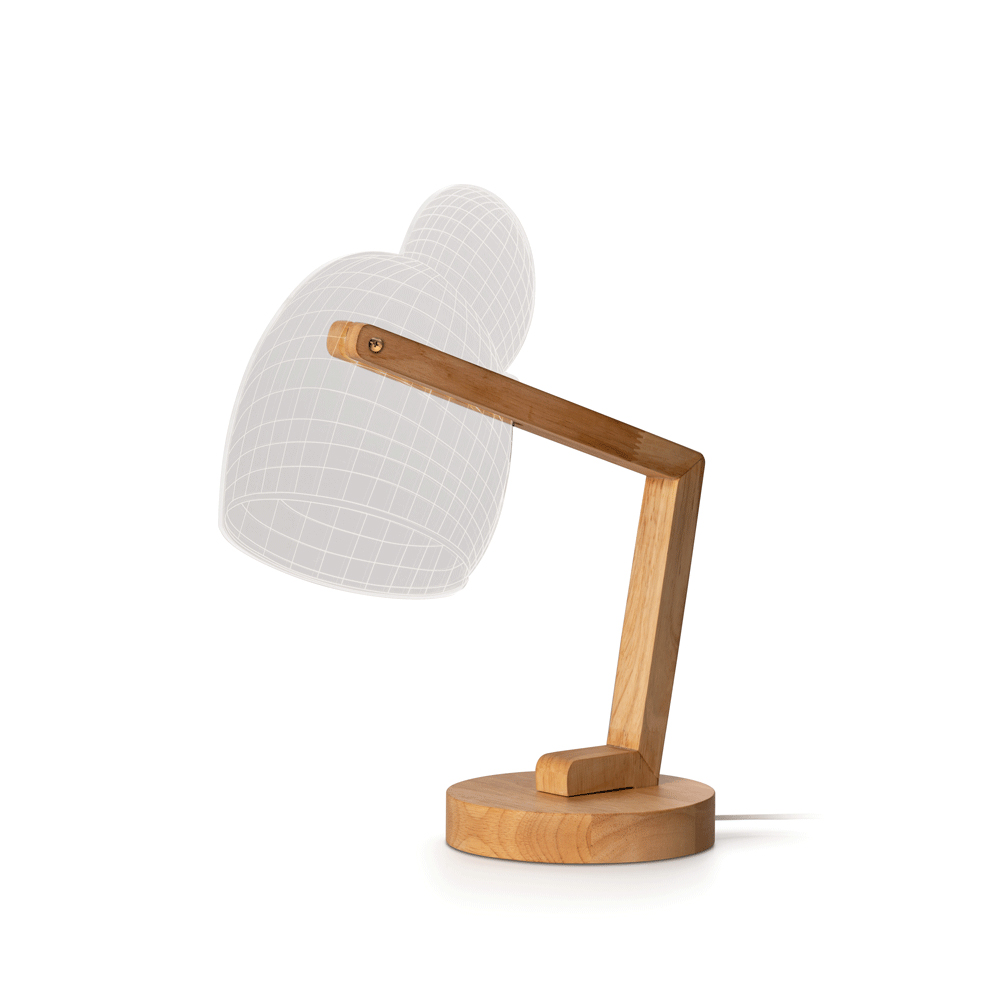 LAMPADA LED DA ARREDO WOOD LAMP