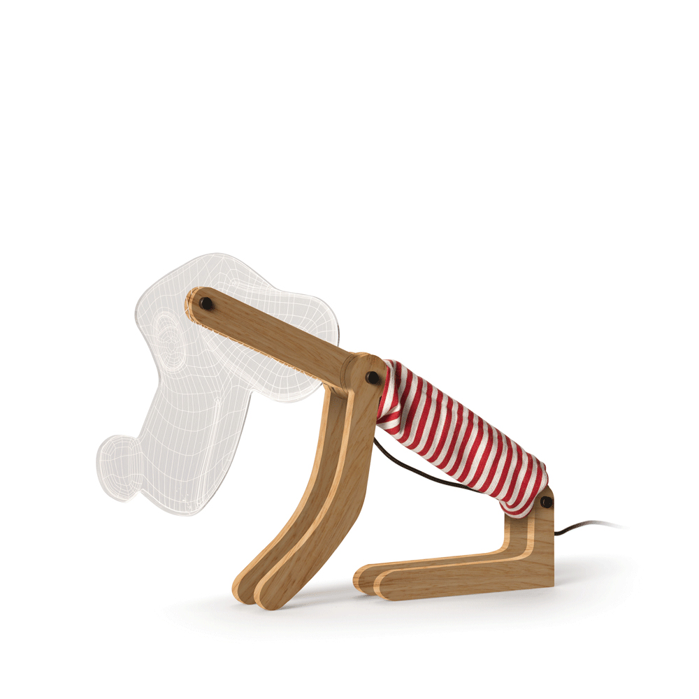 Lampada Led Da Arredo Wood Lamp
