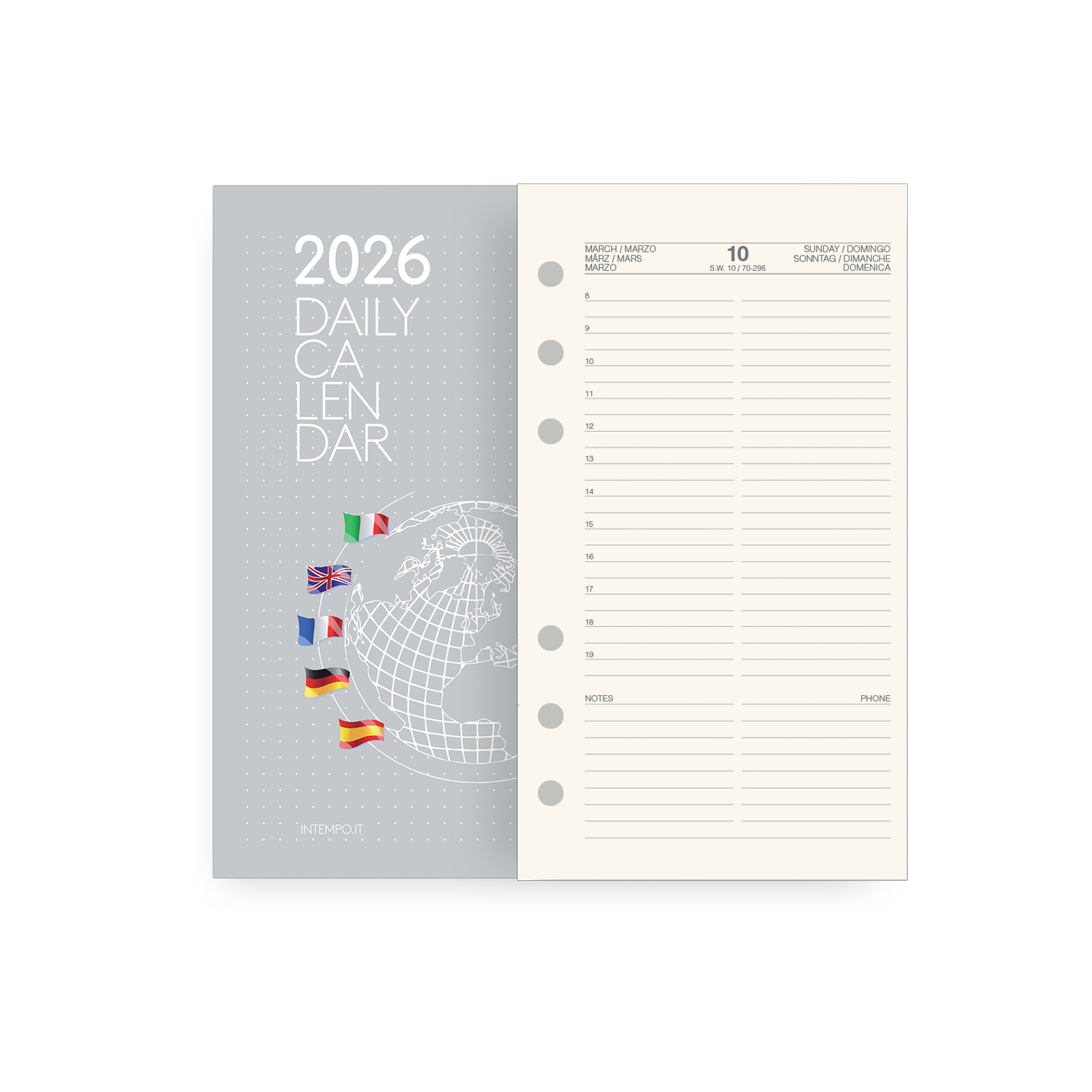Ricambio calendario giornaliero