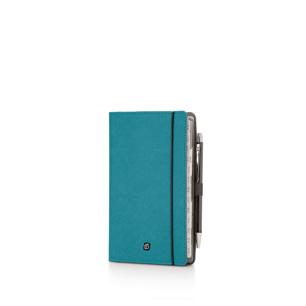 Organizer Medium 9x17 Cartesio Recycle con Elastico e Penna