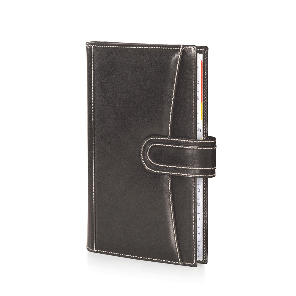 Organizer  in pelle con laccio
