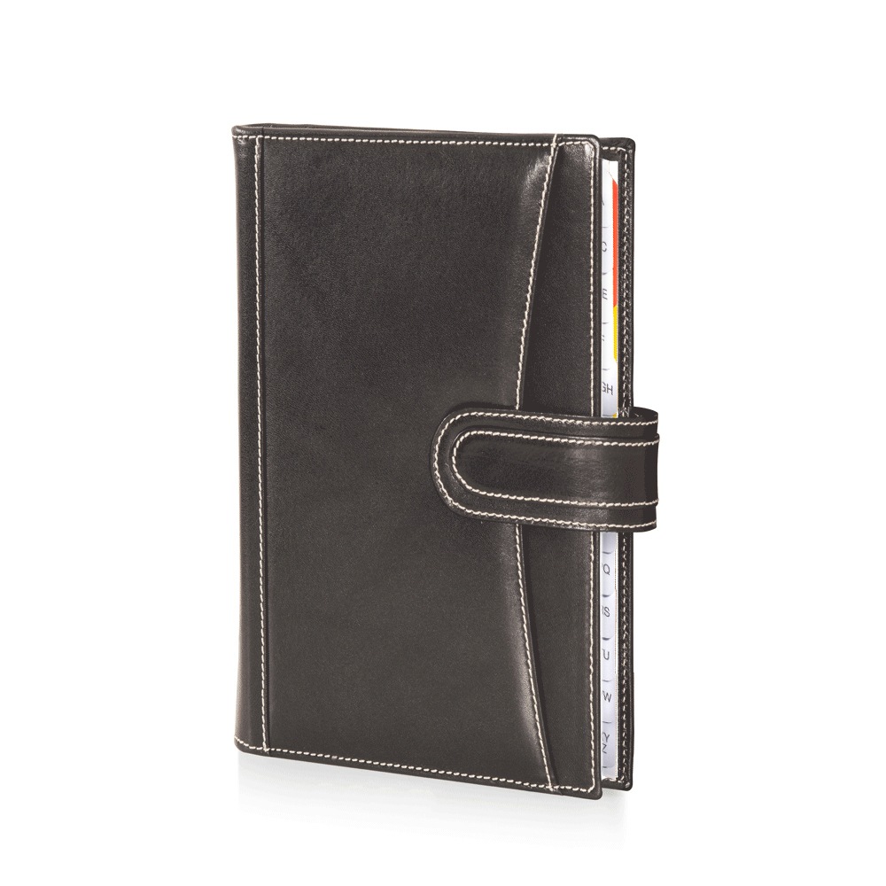 Organizer  in pelle con laccio