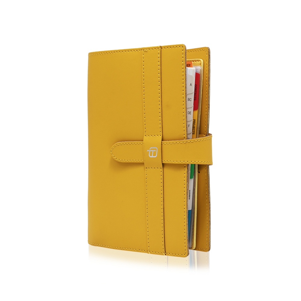 Organizer in pelle