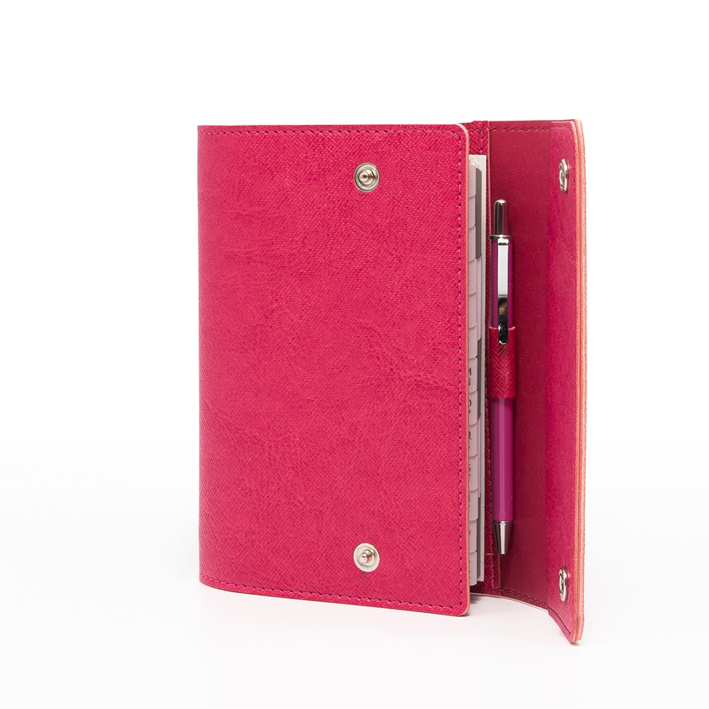 Organizer ad anelli con penna coordinata