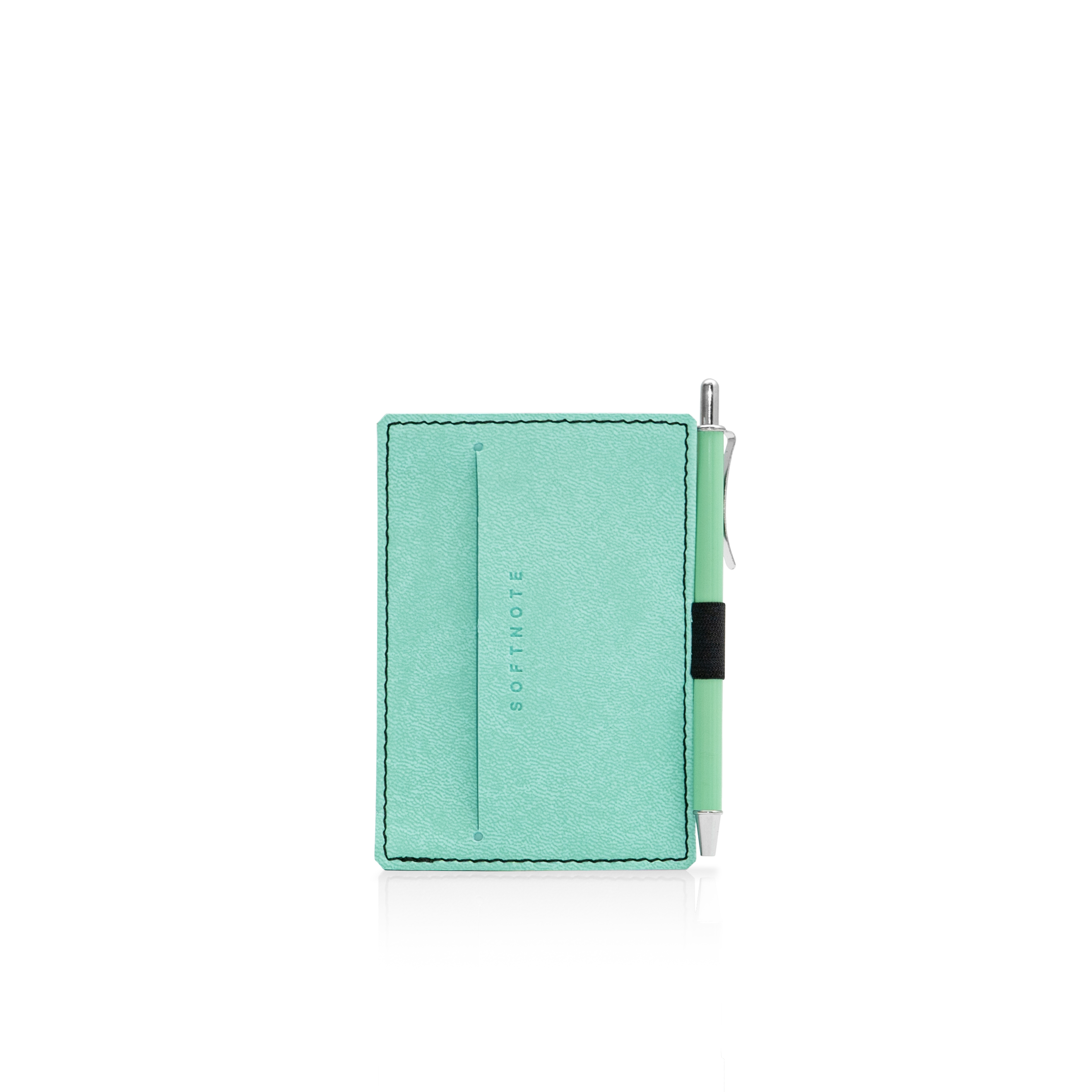 Softnote Stick-me adhesive pen+card holder with pen
