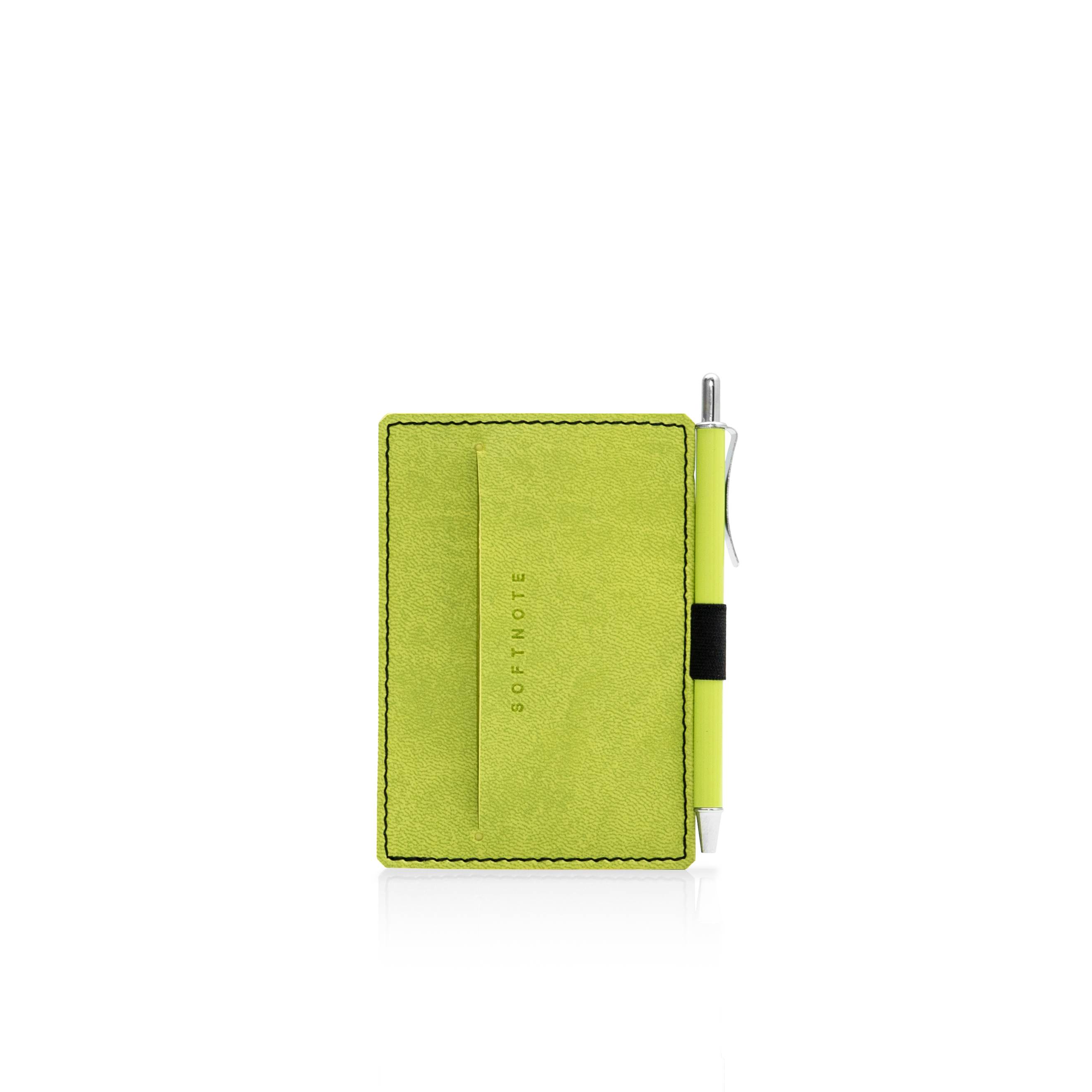 Softnote Stick-me adhesive pen+card holder with pen