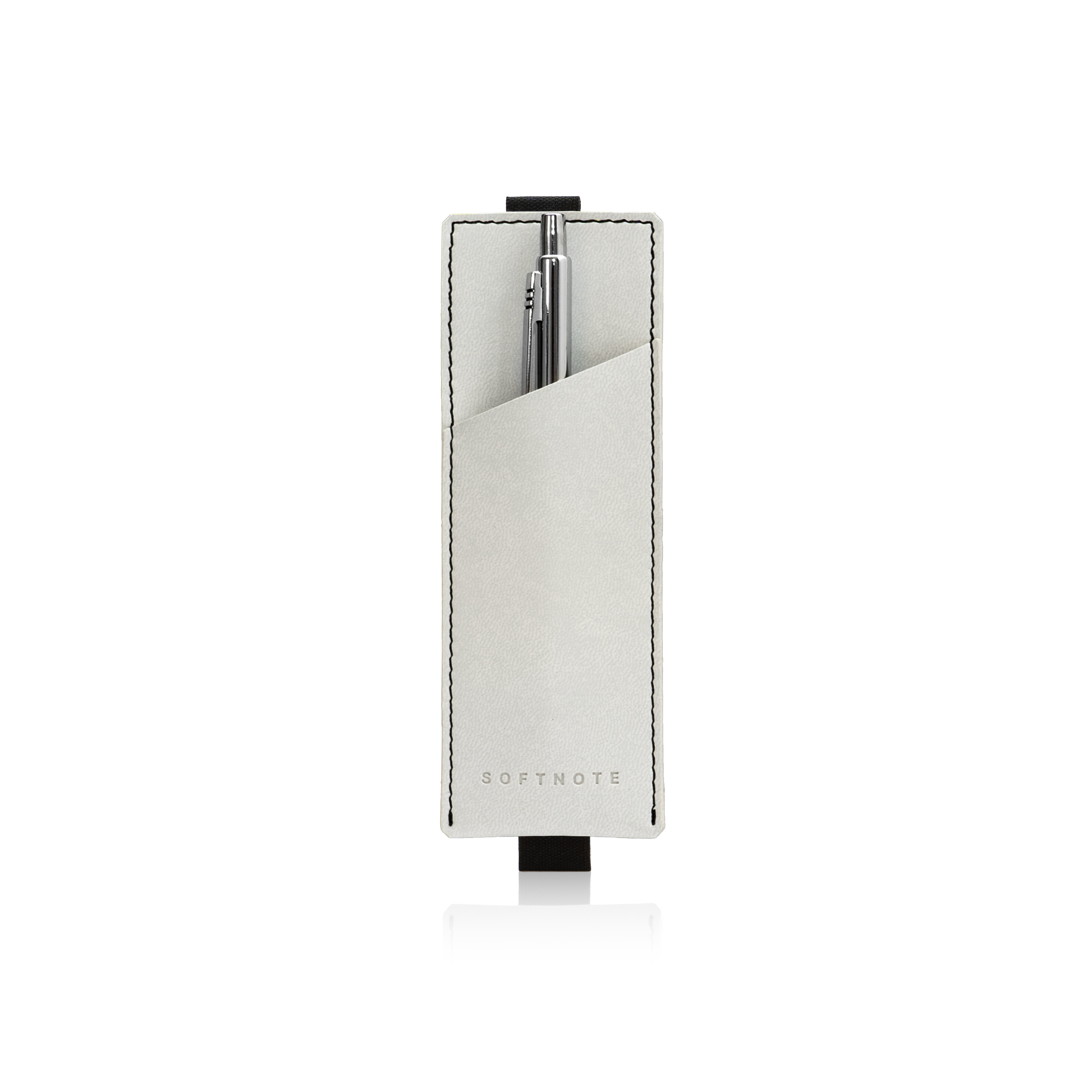 Softnote Hug-me adjustable pen-holder with Pen - Silver