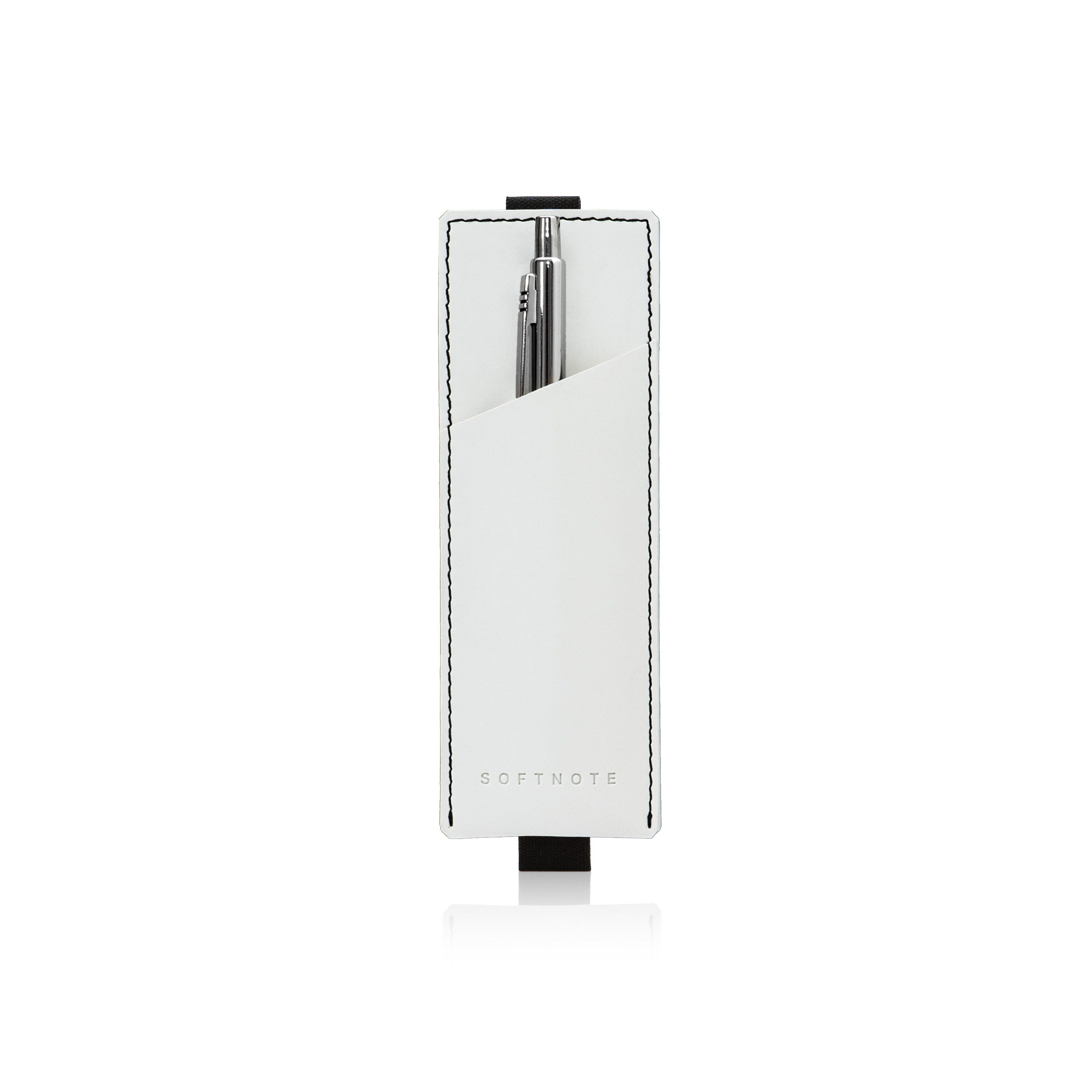 Softnote Hug-me adjustable pen-holder with Pen - White
