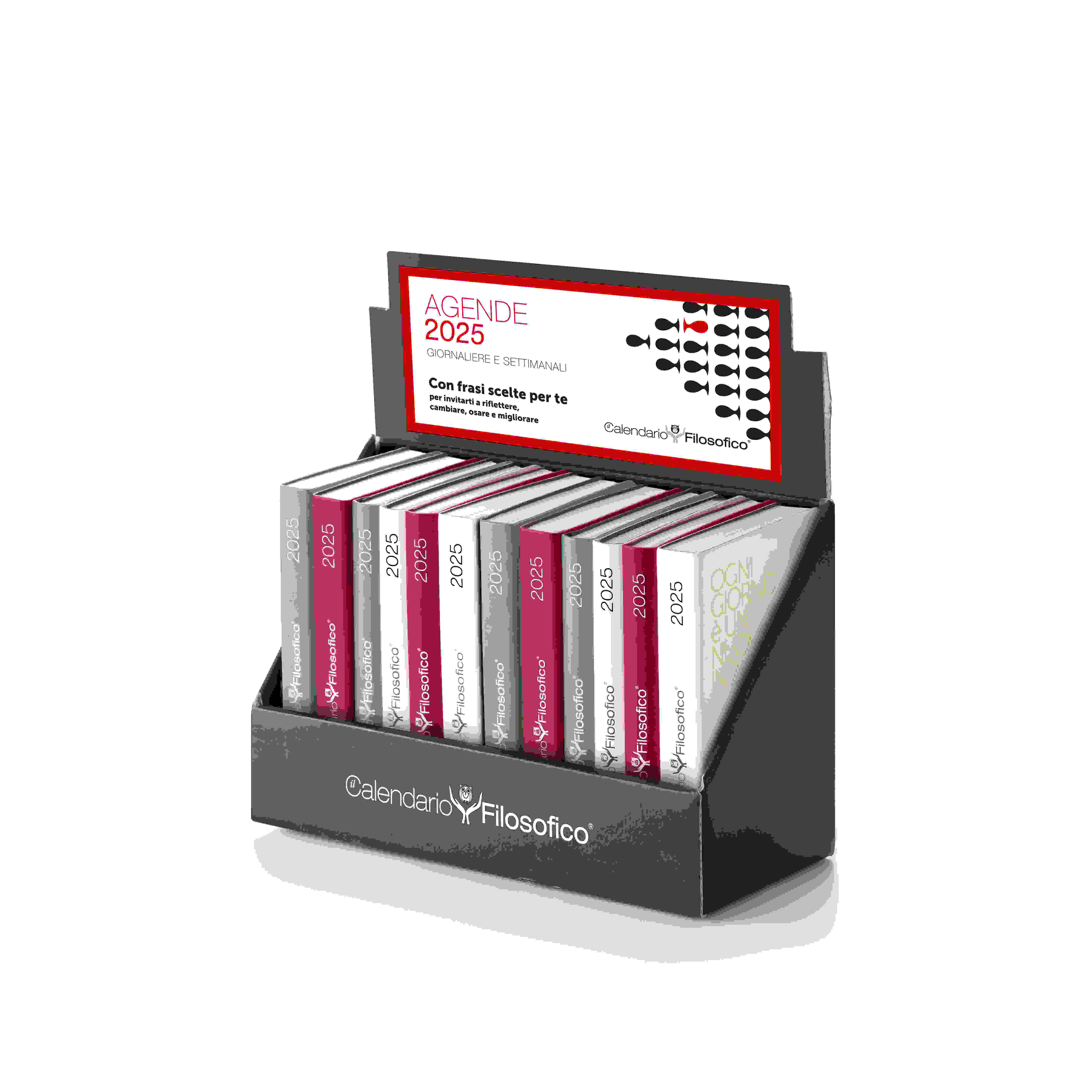 Kit 12 pz Agende Filosofiche Piccole Assortite