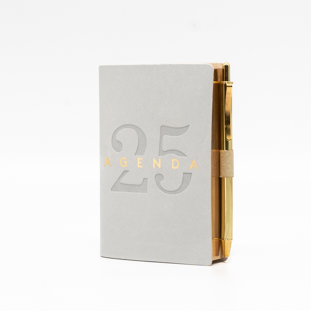 Agenda Tascabile Giornaliera 7X11 Kairos Plus con Penna