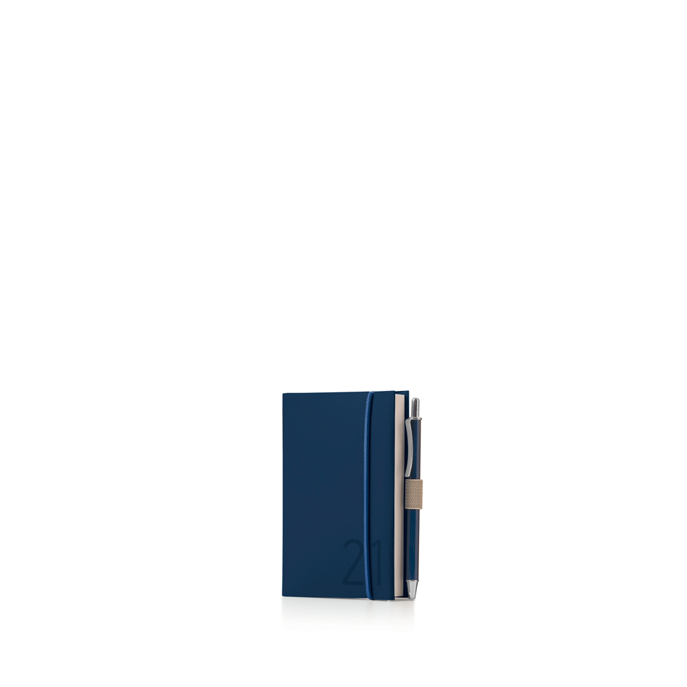 Agenda Tascabile Giornaliera 7X11 Nature con Laccio e Penna