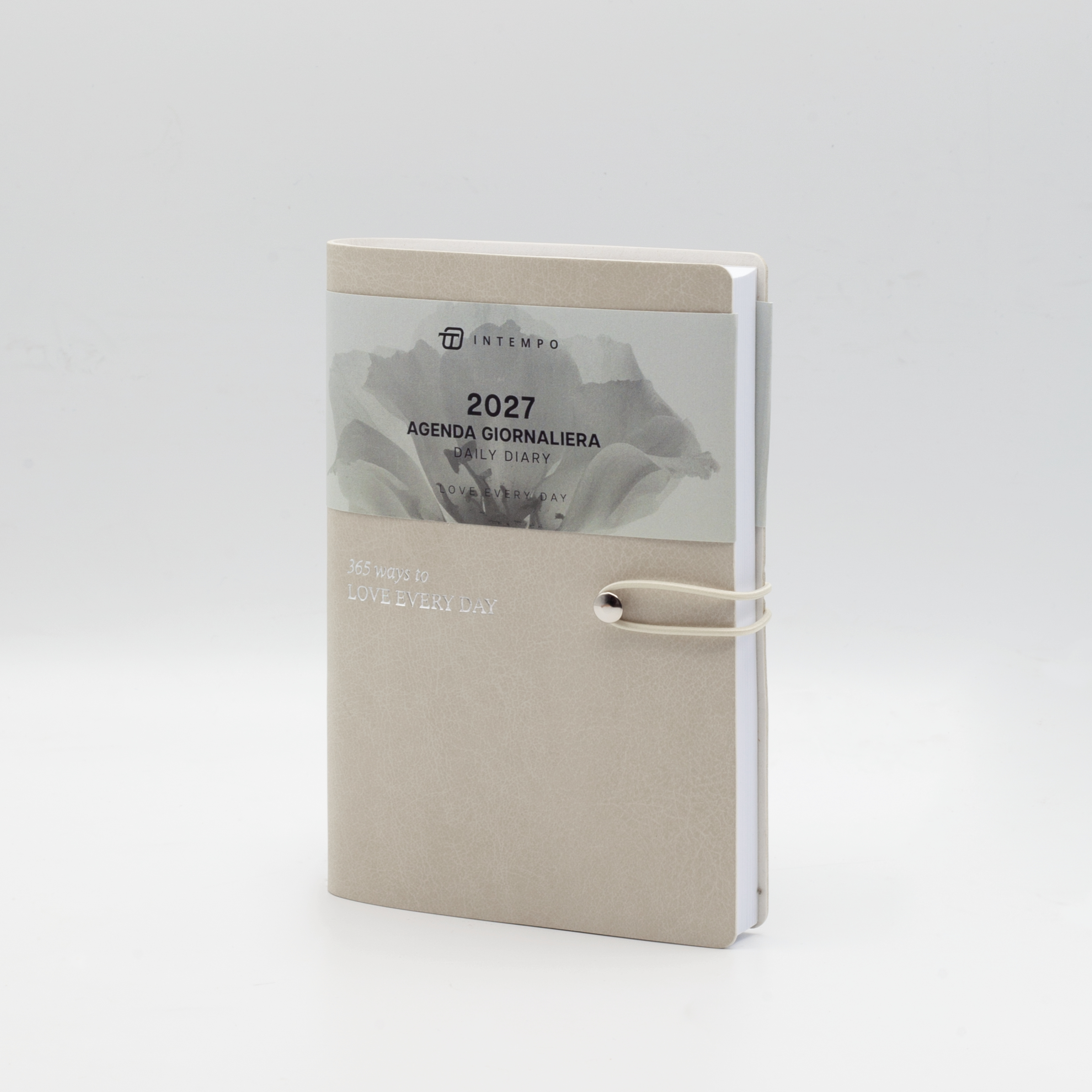 Agenda Giornaliera 10X15 Love Everyday con Elastico
