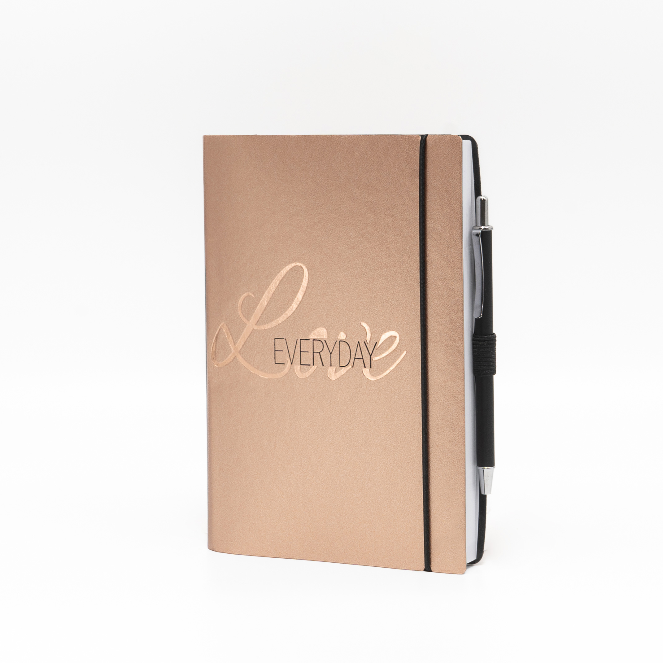 Agenda Giornaliera 10X15 Love Everyday con Elastico e Penna