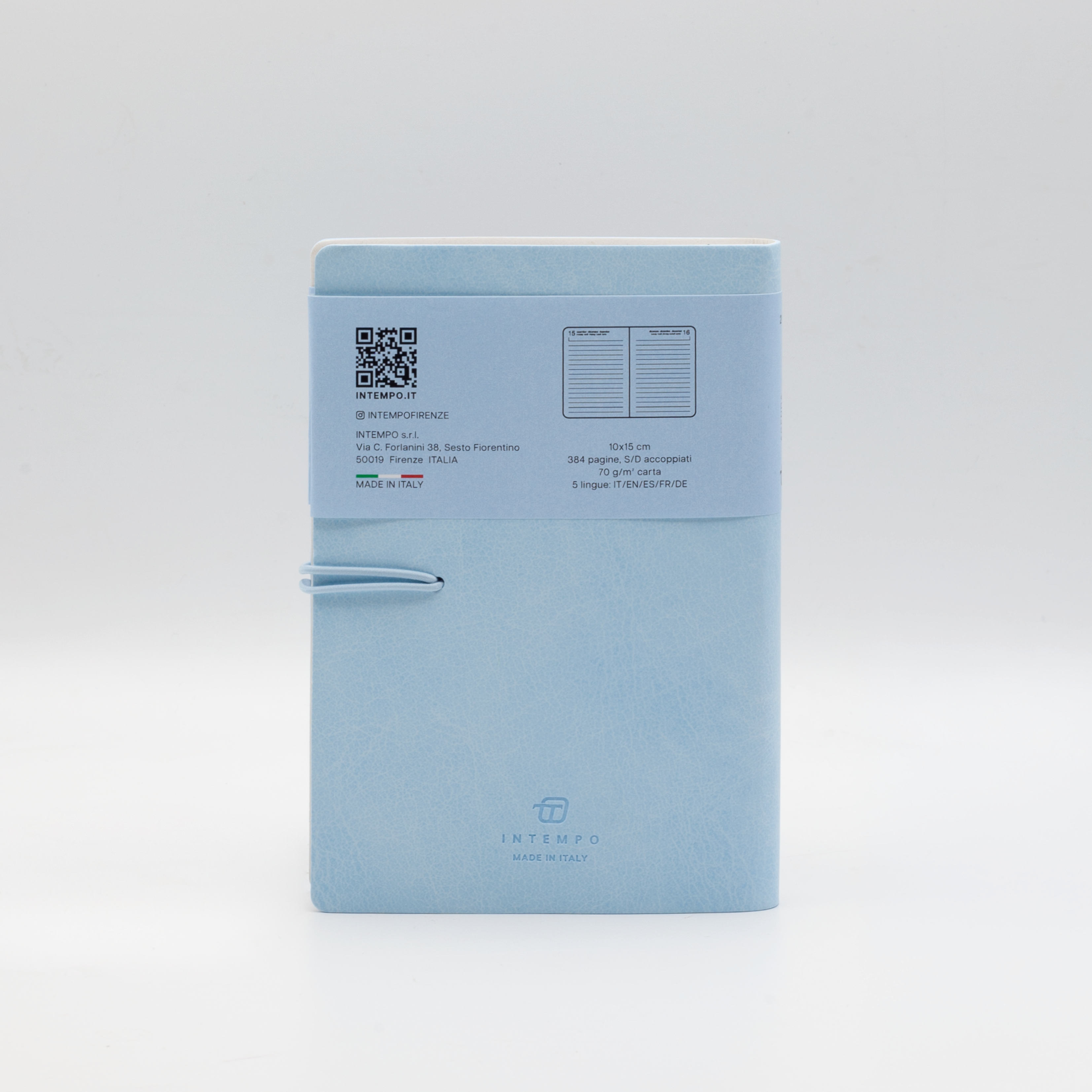 Agenda Giornaliera 10X15 Love Everyday con Elastico