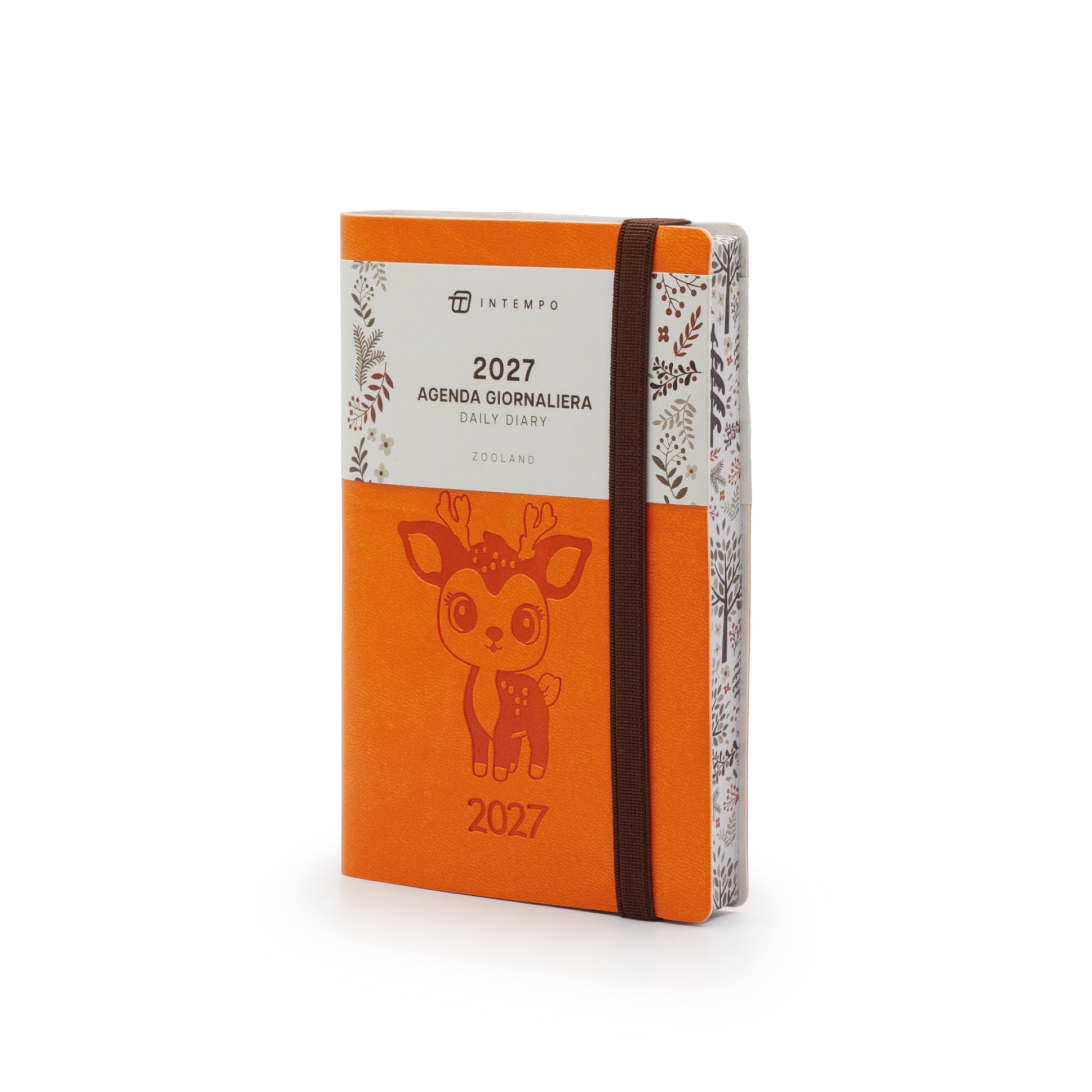 Agenda Giornaliera 10X15 Zooland con Elastico