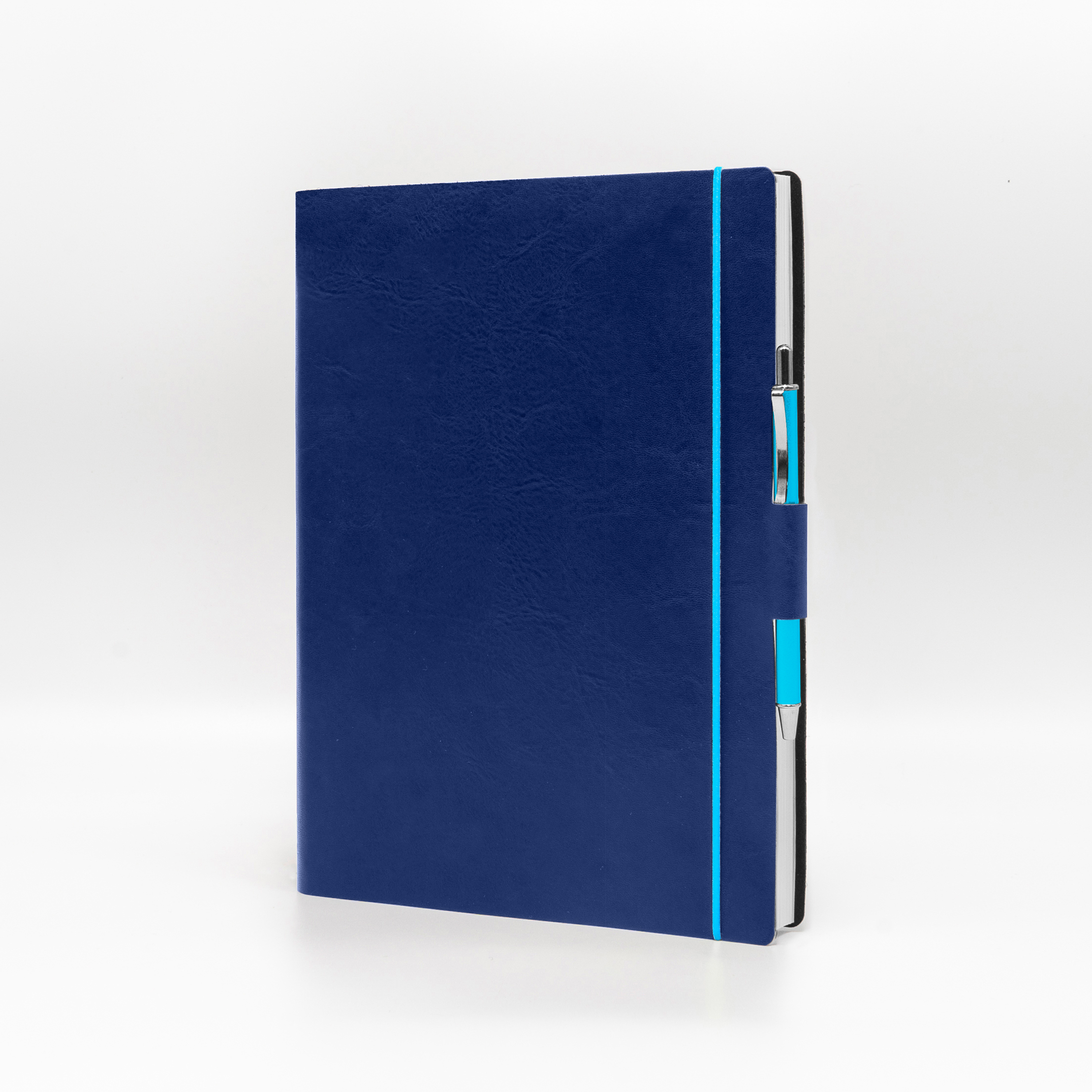 Agenda Giornaliera 15X21 Blueband con Elastico e Penna