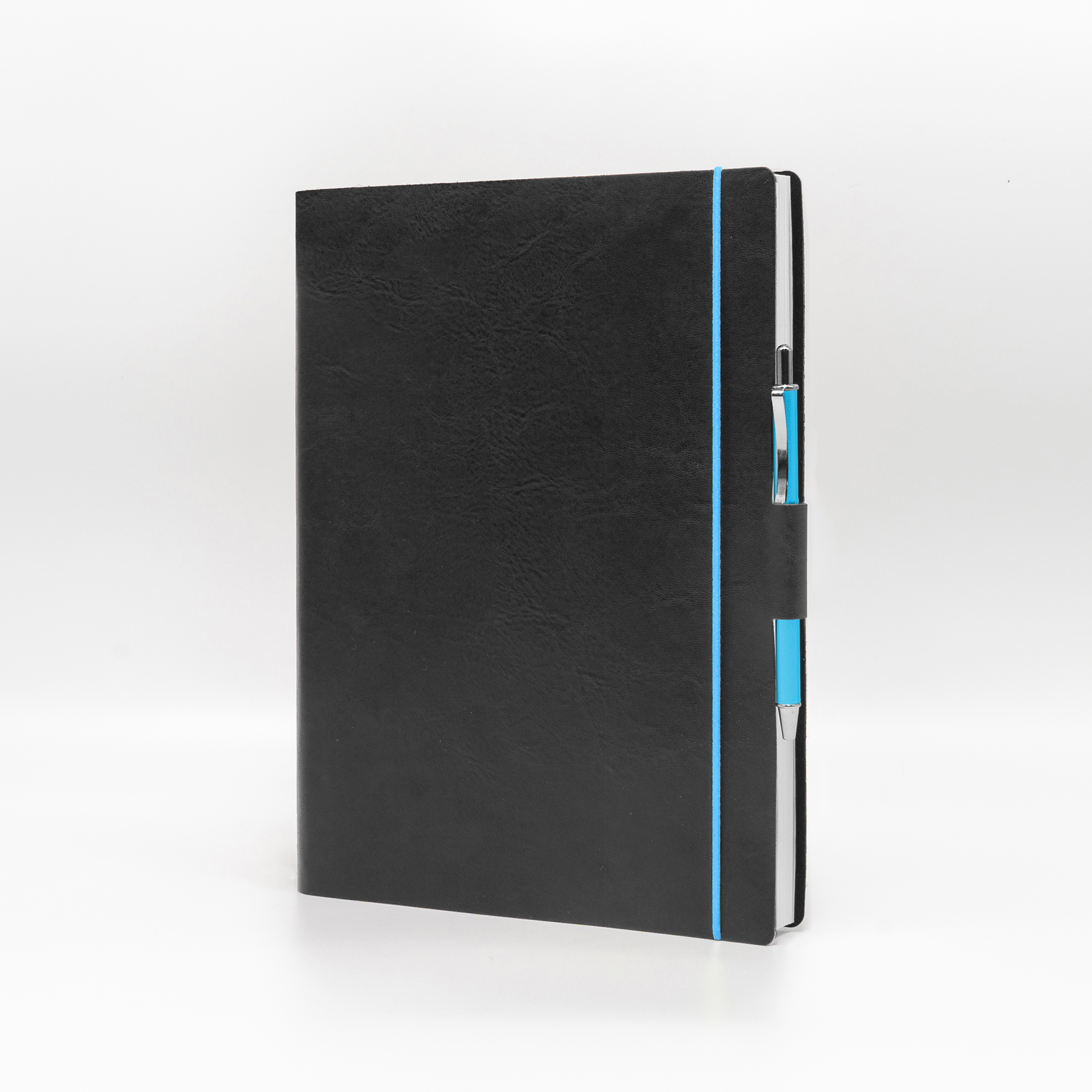 Agenda Giornaliera 15X21 Blueband con Elastico e Penna