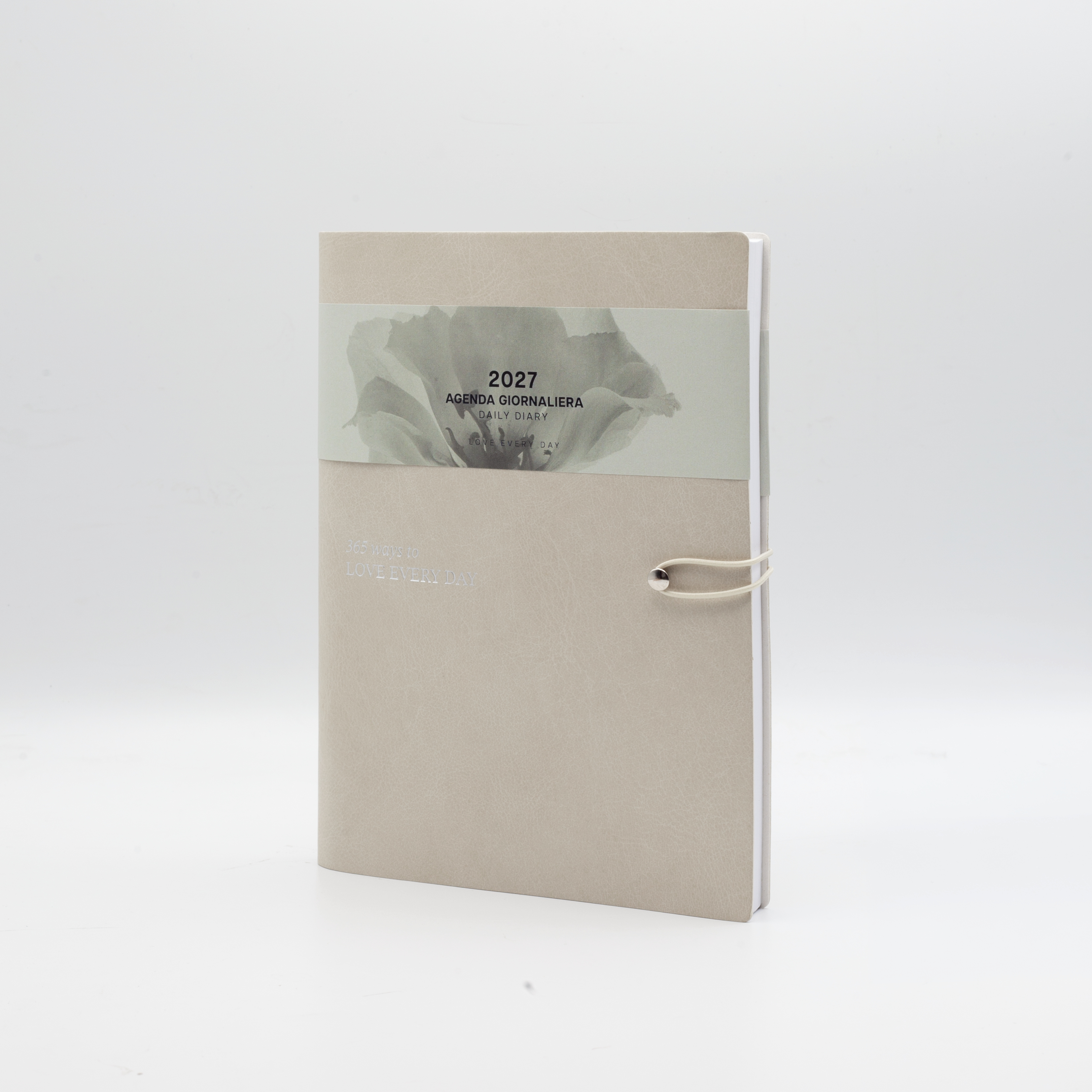 Agenda Giornaliera 15X21 Love Everyday con Elastico