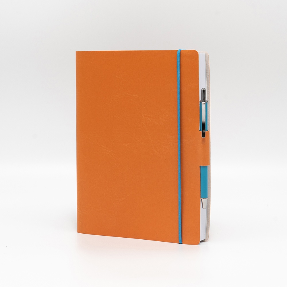 Agenda Giornaliera 12X17 BlueBand con Elastico e Penna