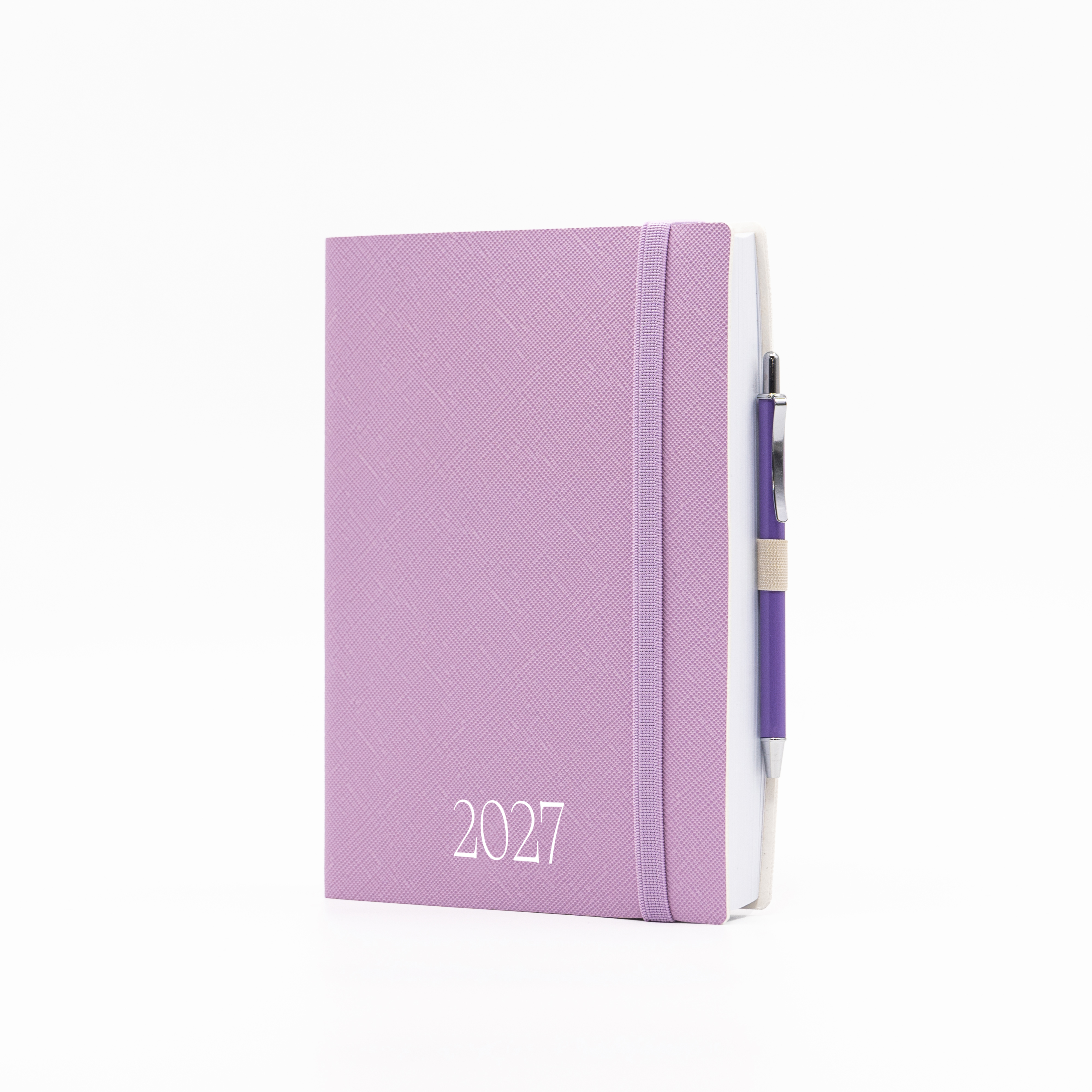 Agenda Giornaliera 12X17 Chic con Elastico e Penna