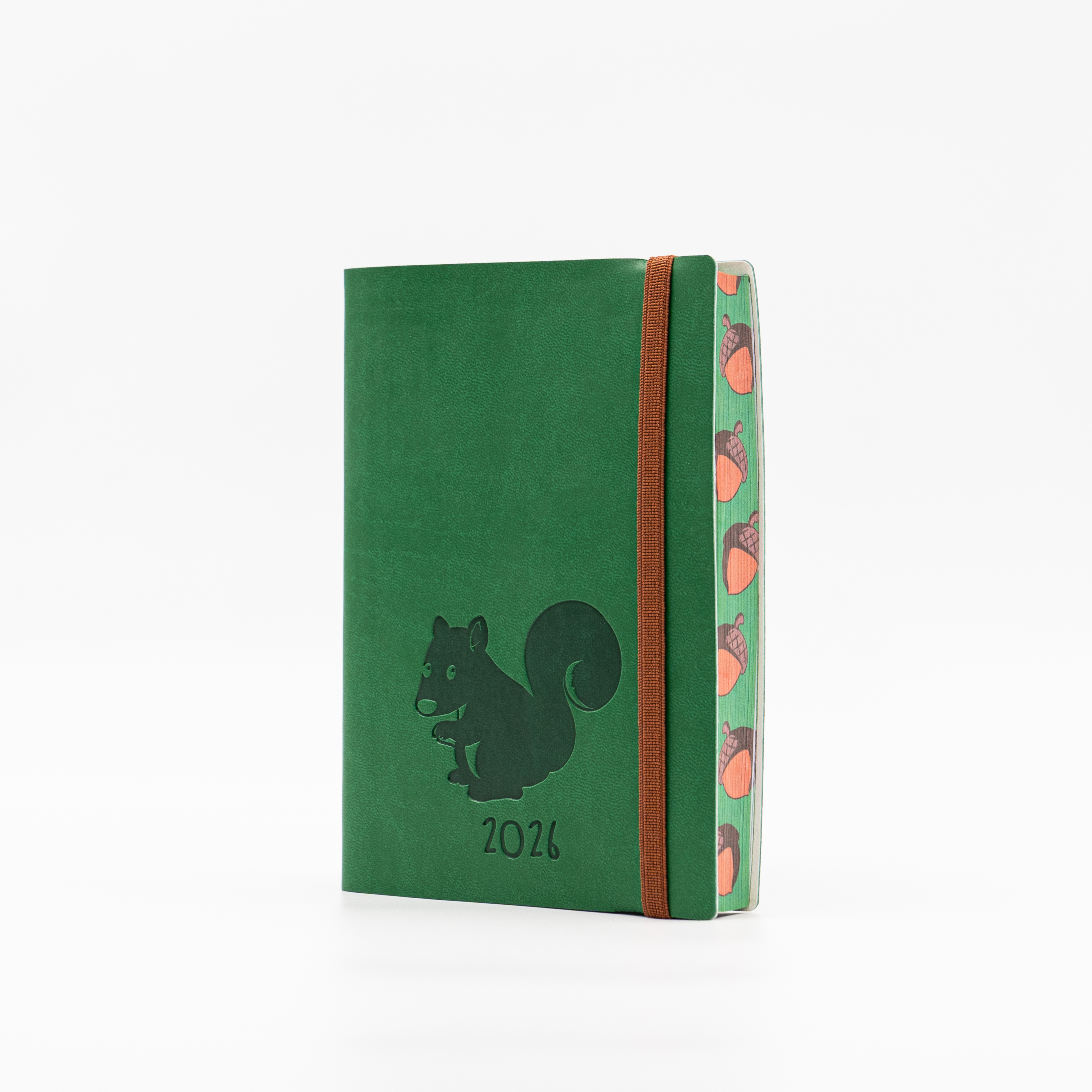 Daily Diary 12X17 Zooland with Elastic Closure