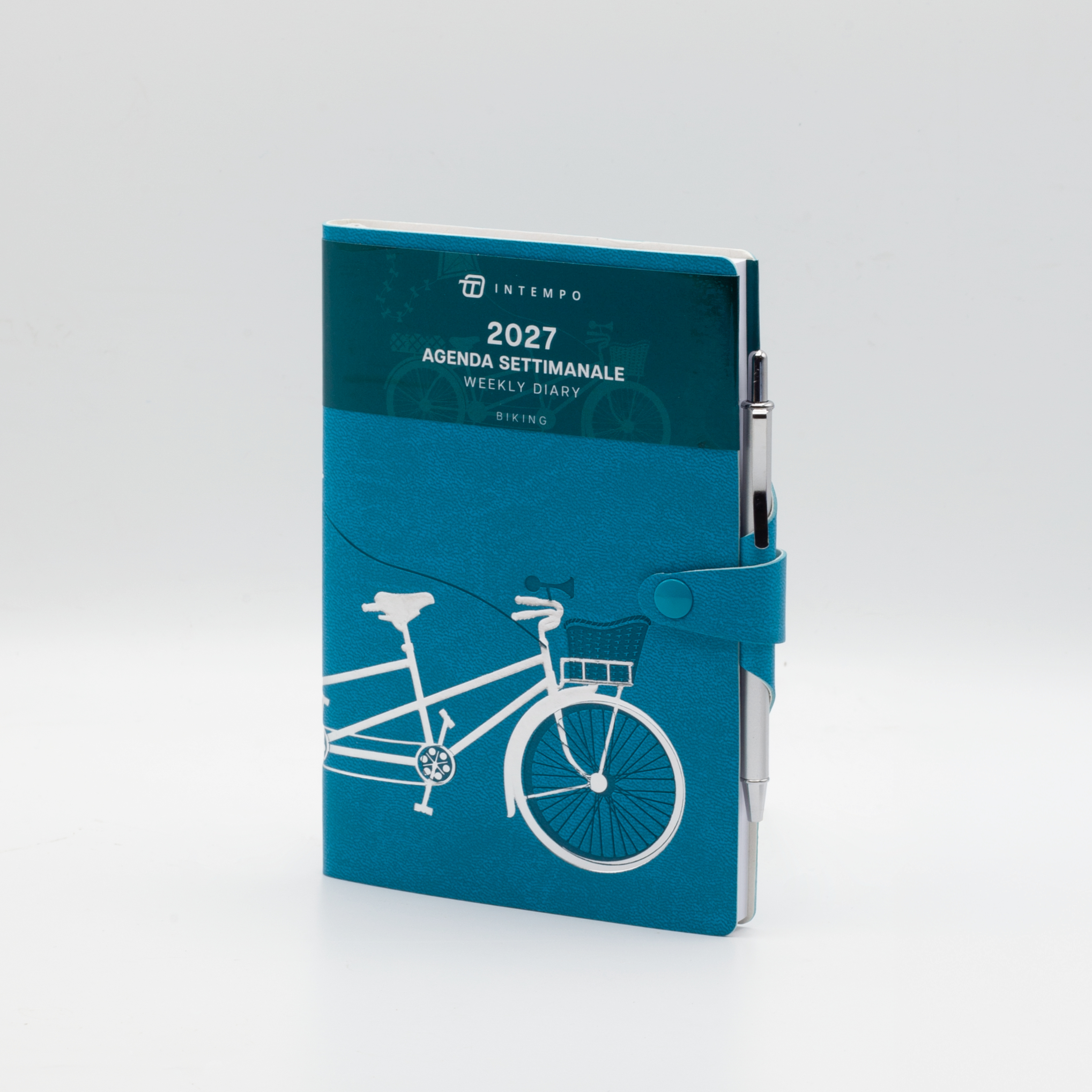 Agenda Settimanale 10X15 Biking con Laccio e Penna