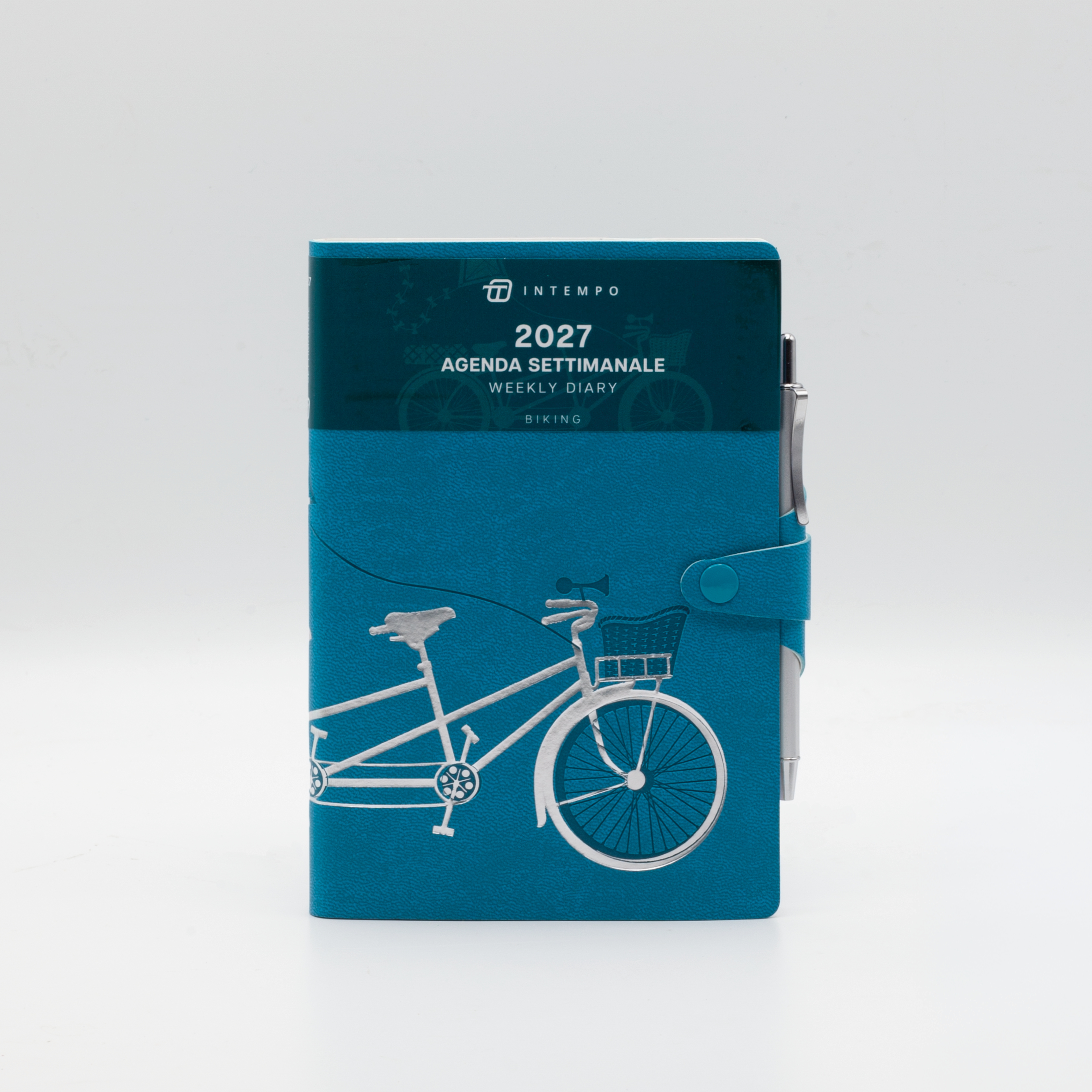 Agenda Settimanale 10X15 Biking con Laccio e Penna