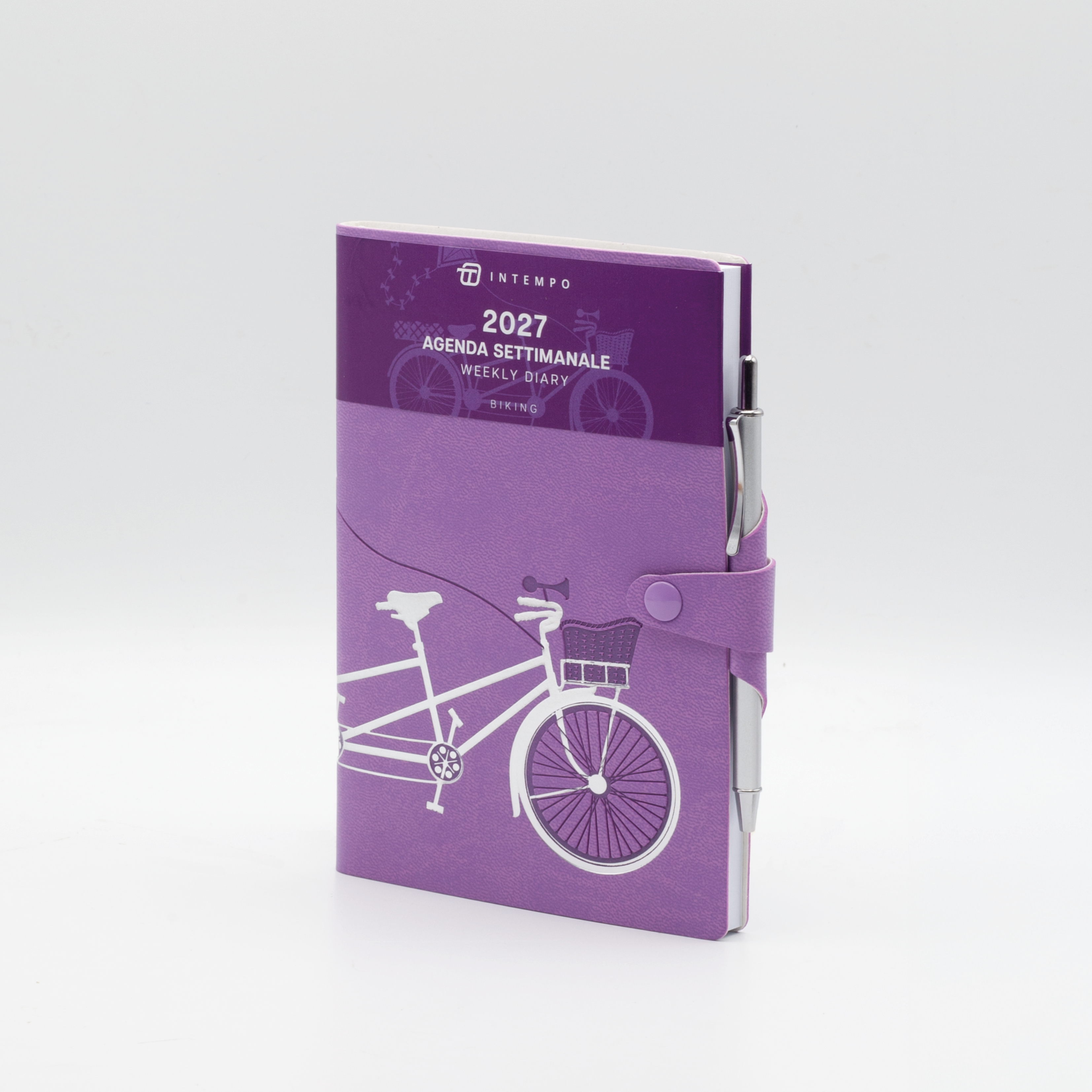 Agenda Settimanale 10X15 Biking con Laccio e Penna