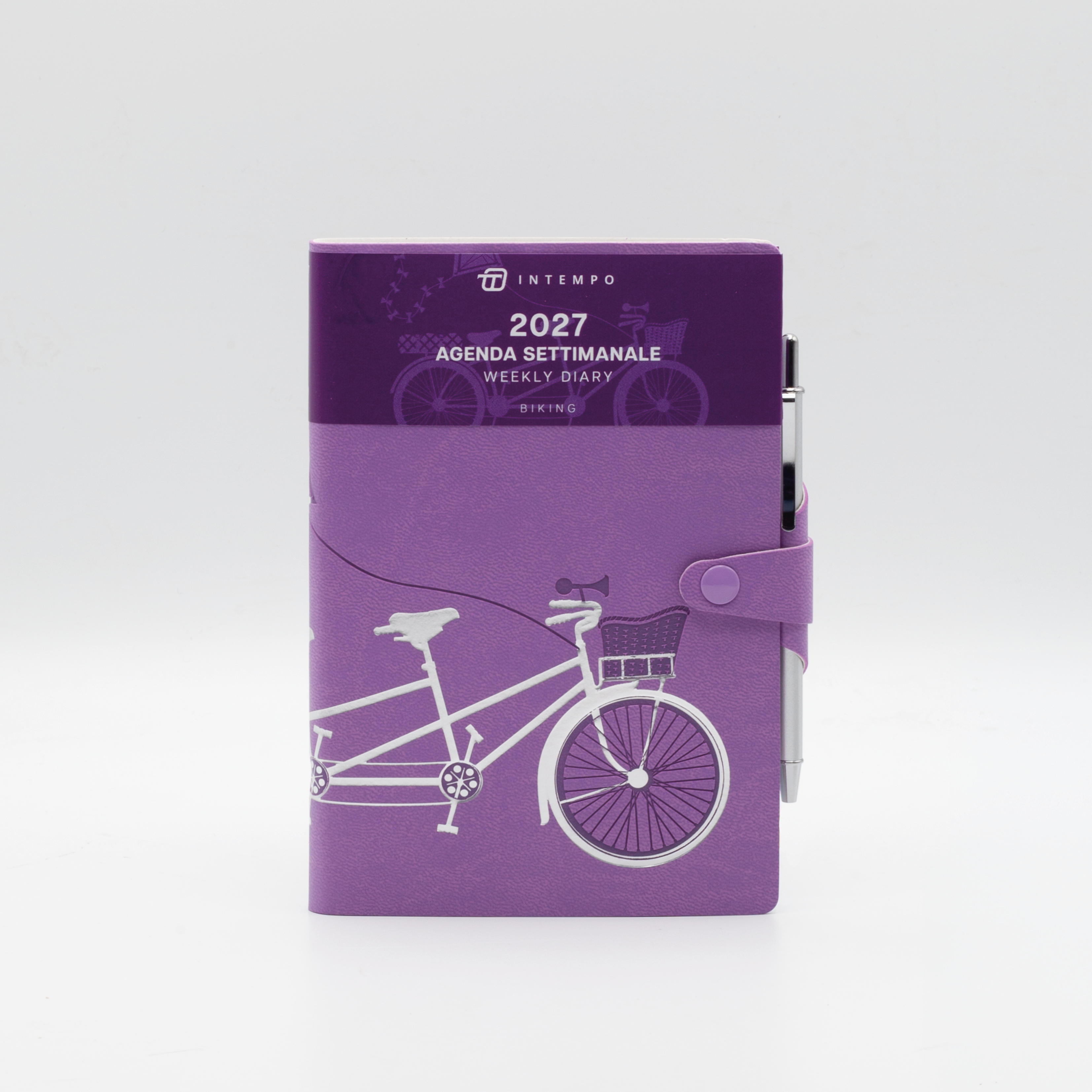 Agenda Settimanale 10X15 Biking con Laccio e Penna